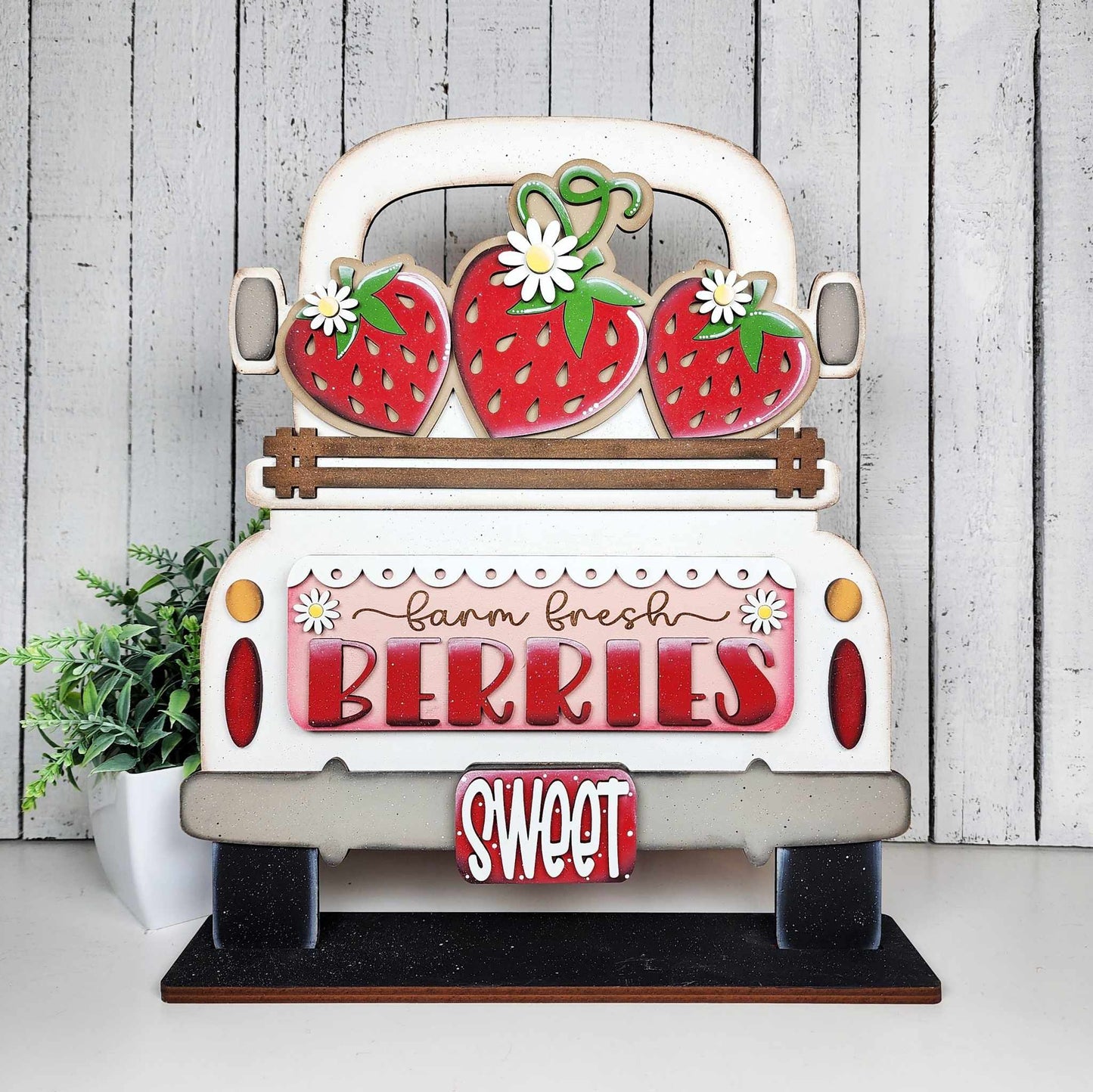 Berry Sweet Truck/Fence Insert Blank