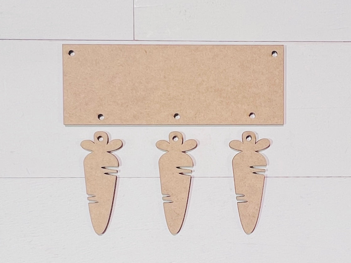 Mini Carrot Sign
