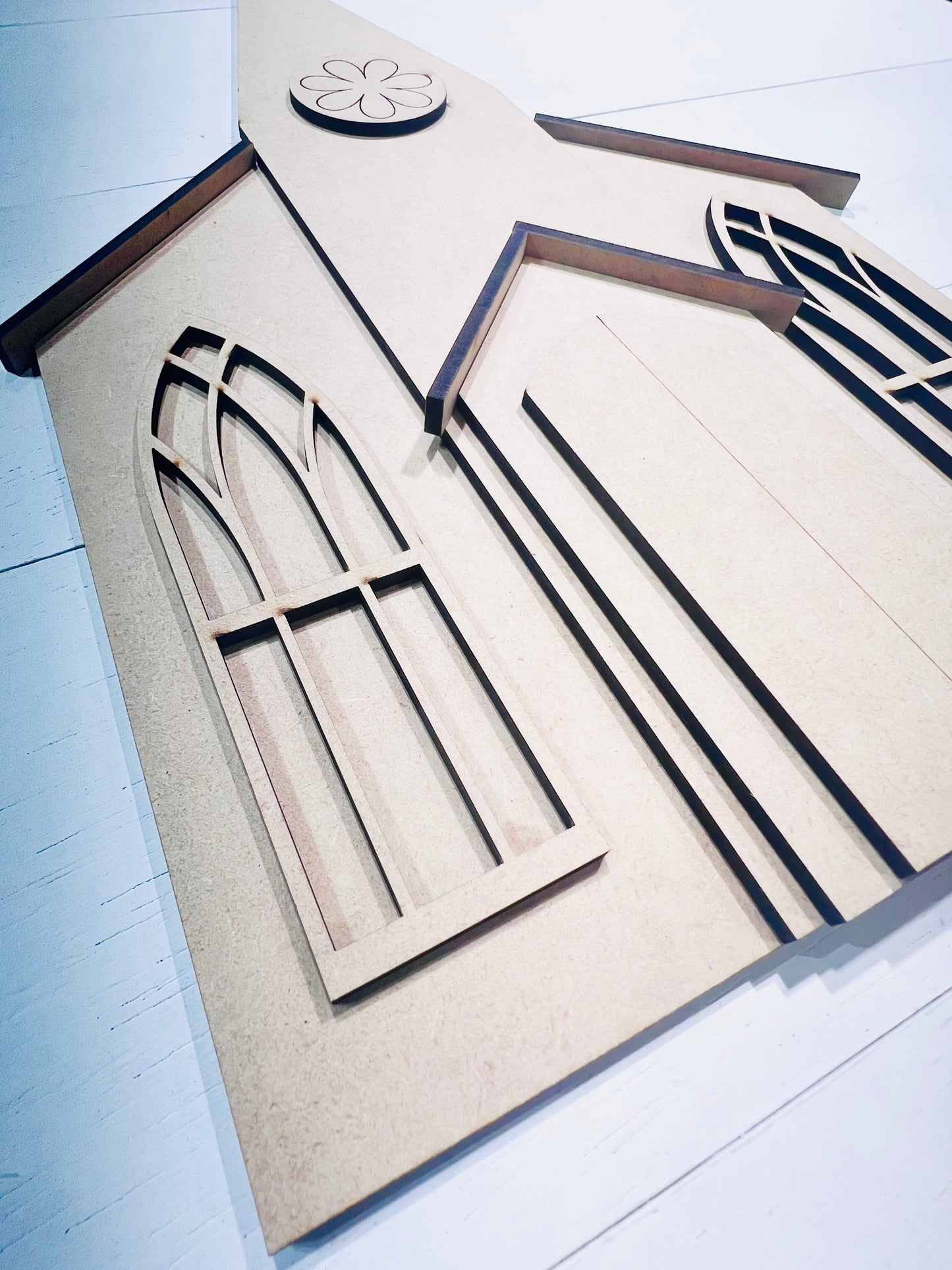 Large Simple Church Blank