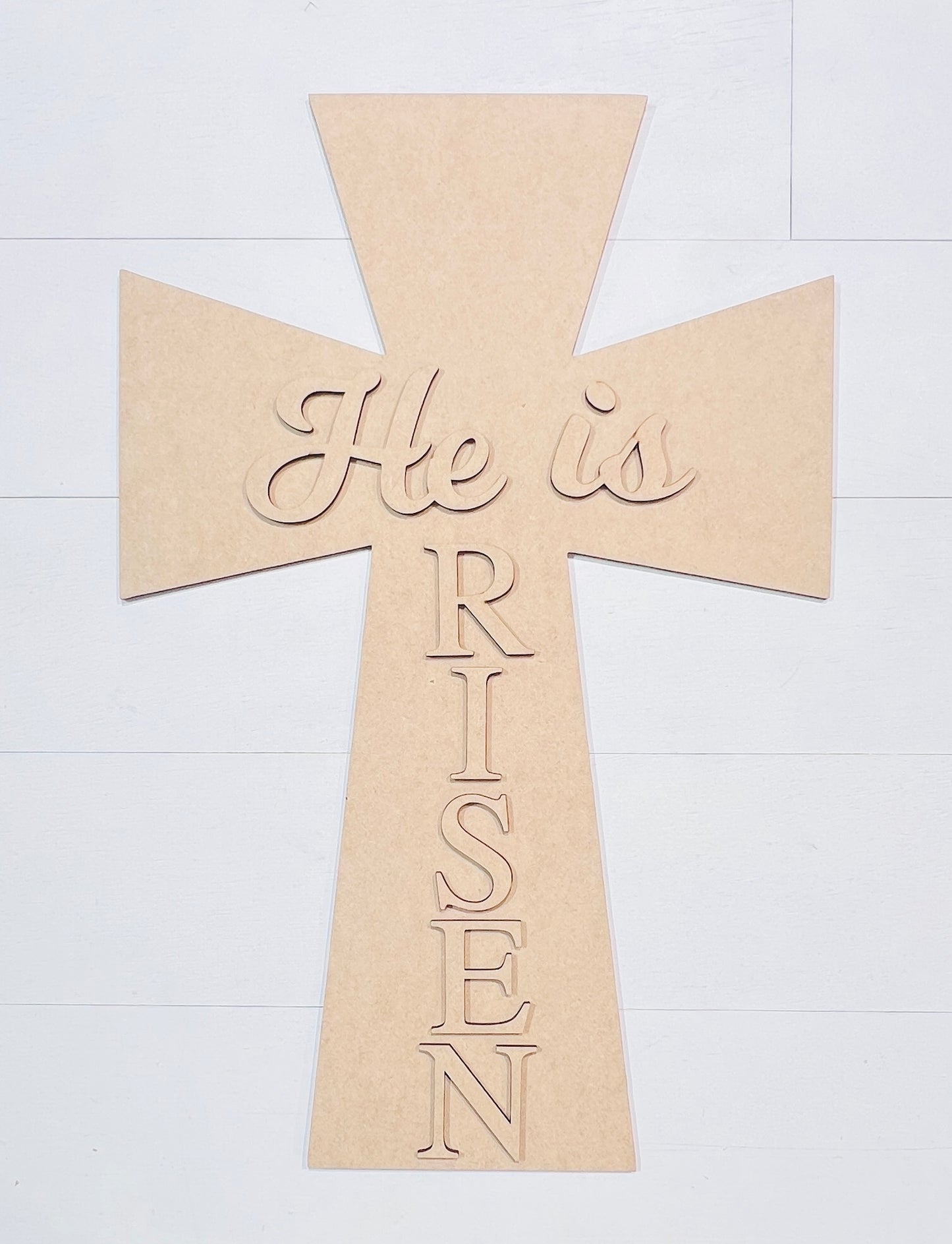 He is Risen Door Hanger Blank