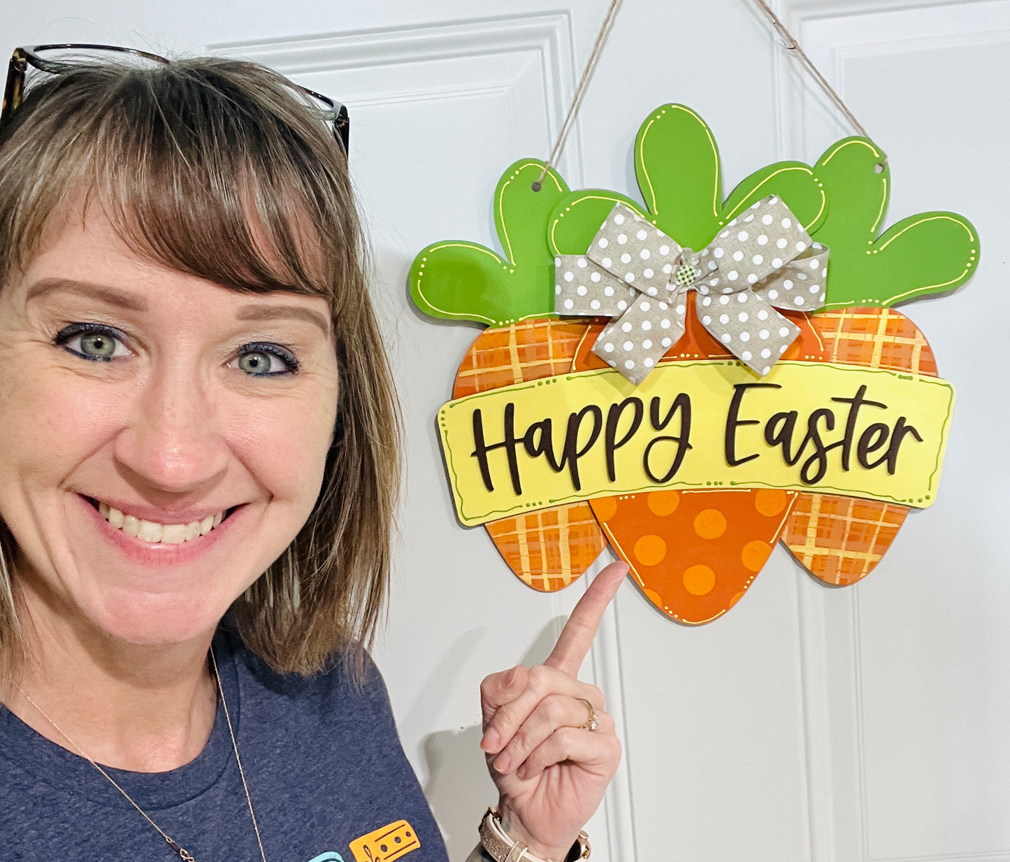Happy Easter Carrot Trio