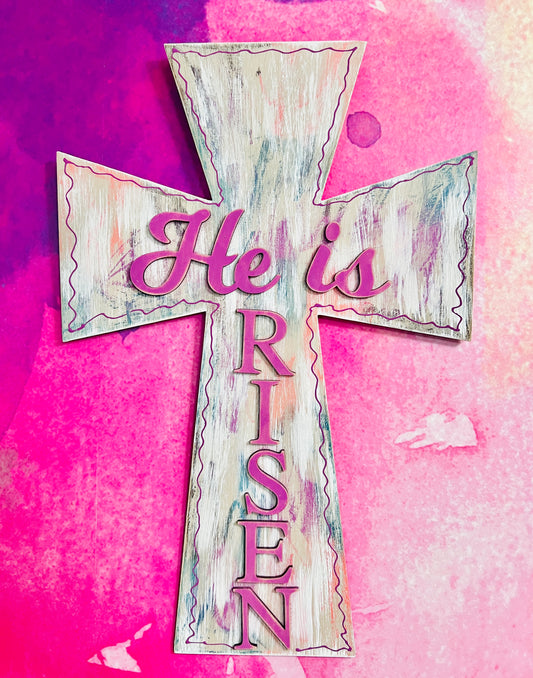 He is Risen Door Hanger Blank