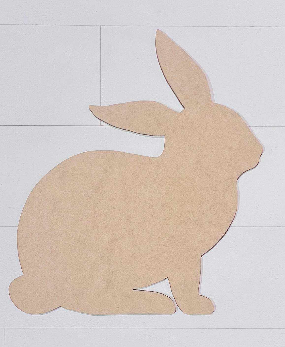 Sitting Bunny Cutout