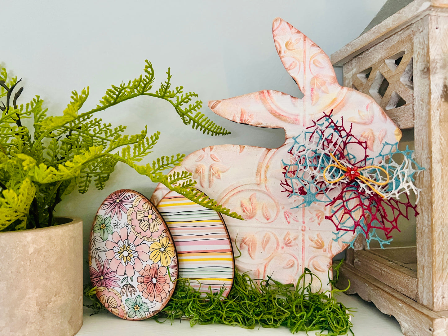 Sitting Bunny Cutout