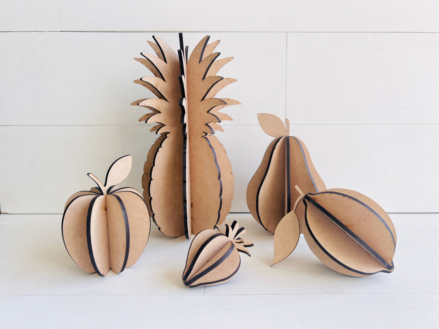 3D Fruit Centerpiece Kit – Set of 5
