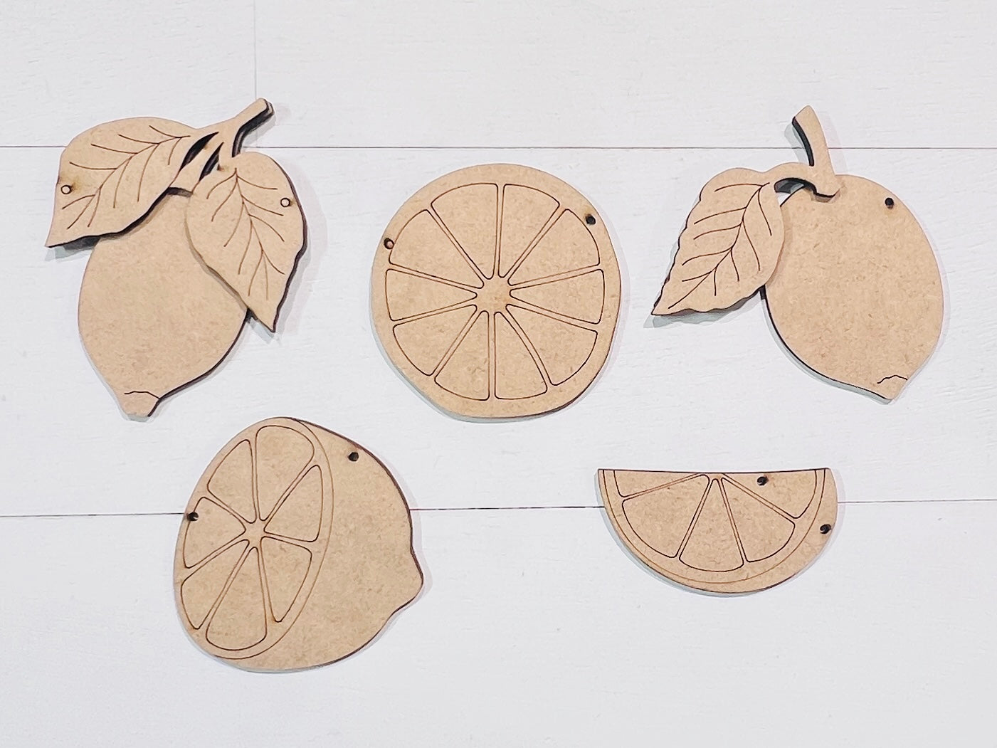 Lemon Garland DIY Blanks