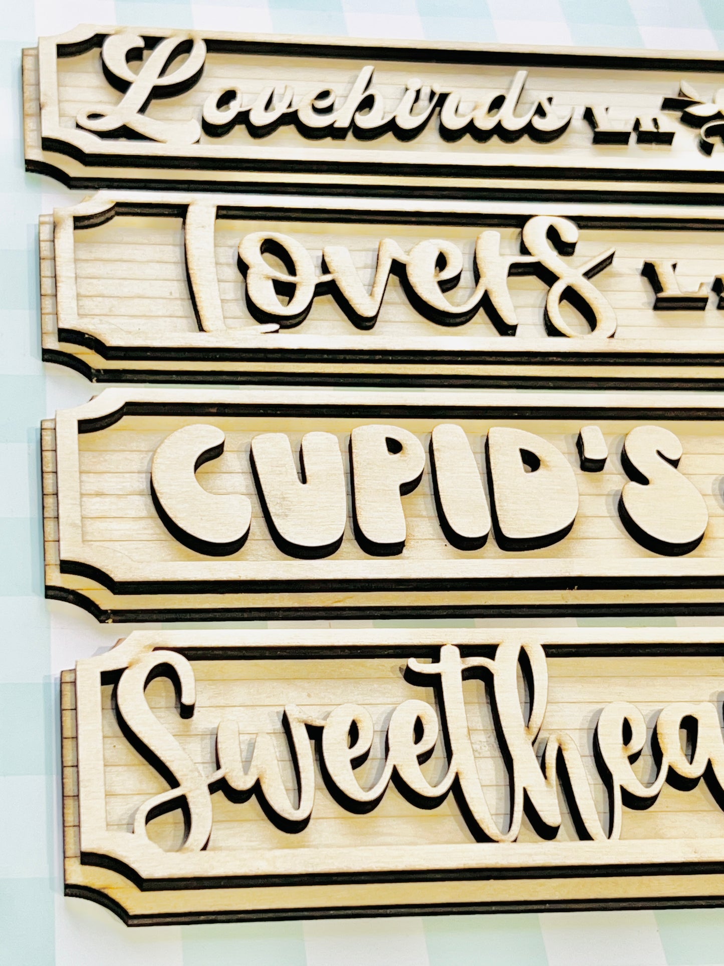 Valentine's Street Signs DIY KIT