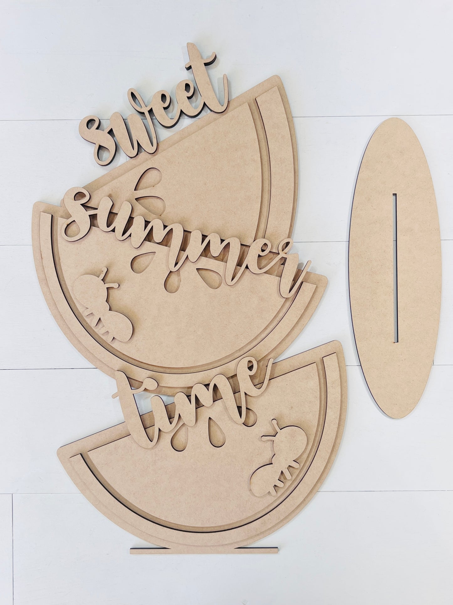 Sweet Summertime Watermelon Shelf Sitter