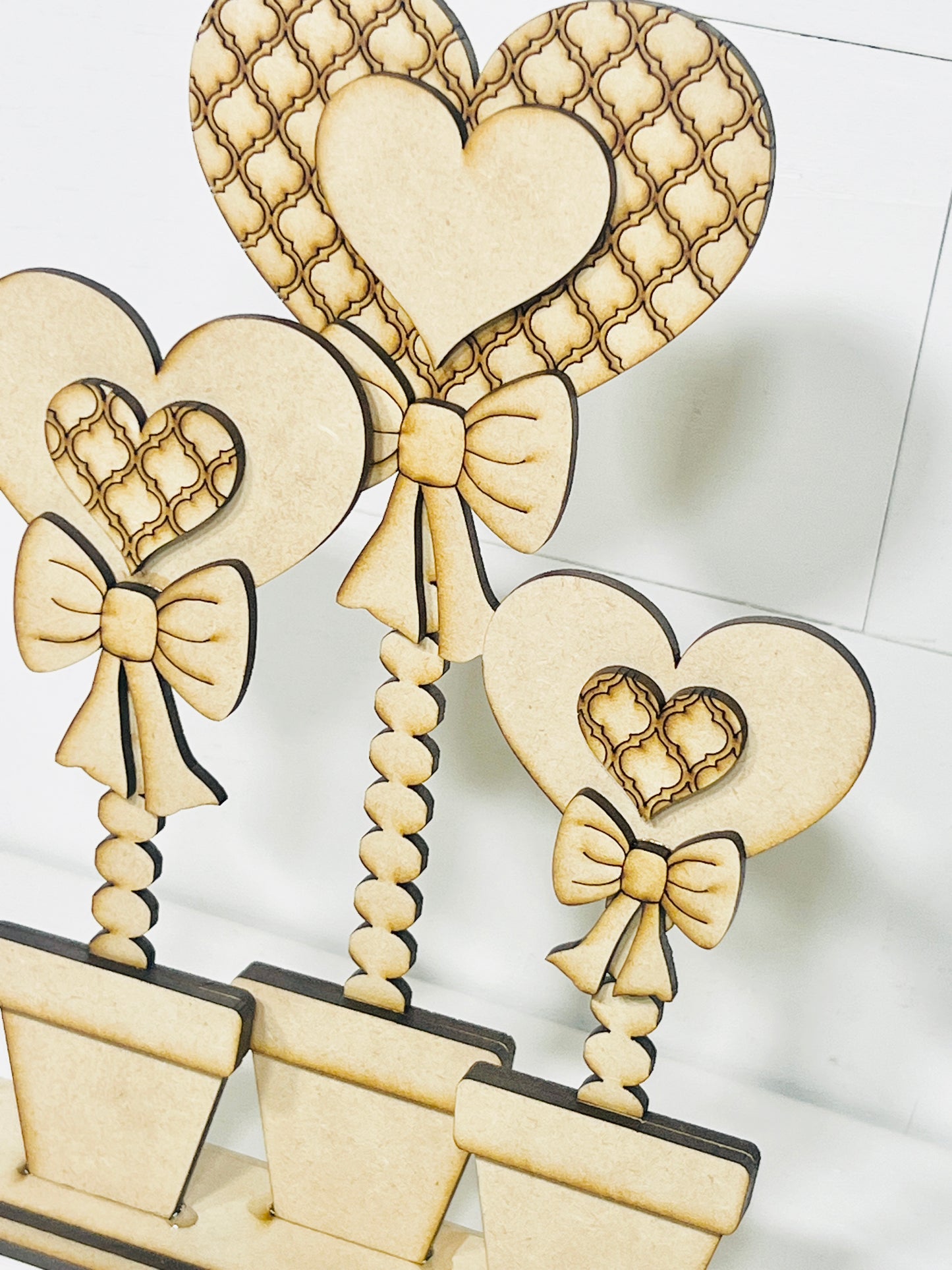 Potted Heart Trio DIY KIT