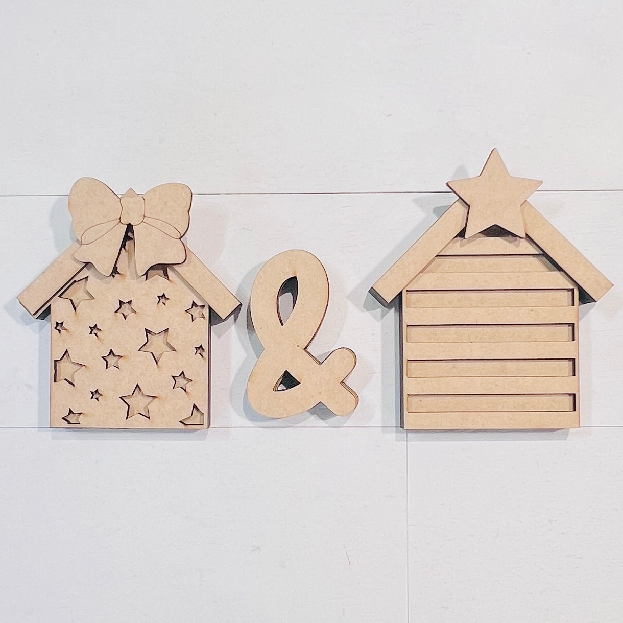 Stars and Stripes Mini House Set