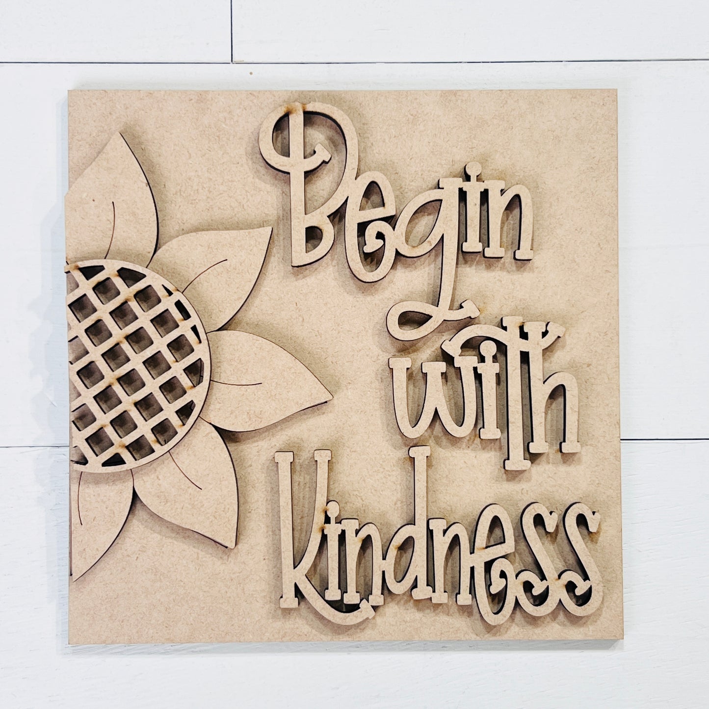 6x6 Sunflower Signs – Sold Individually