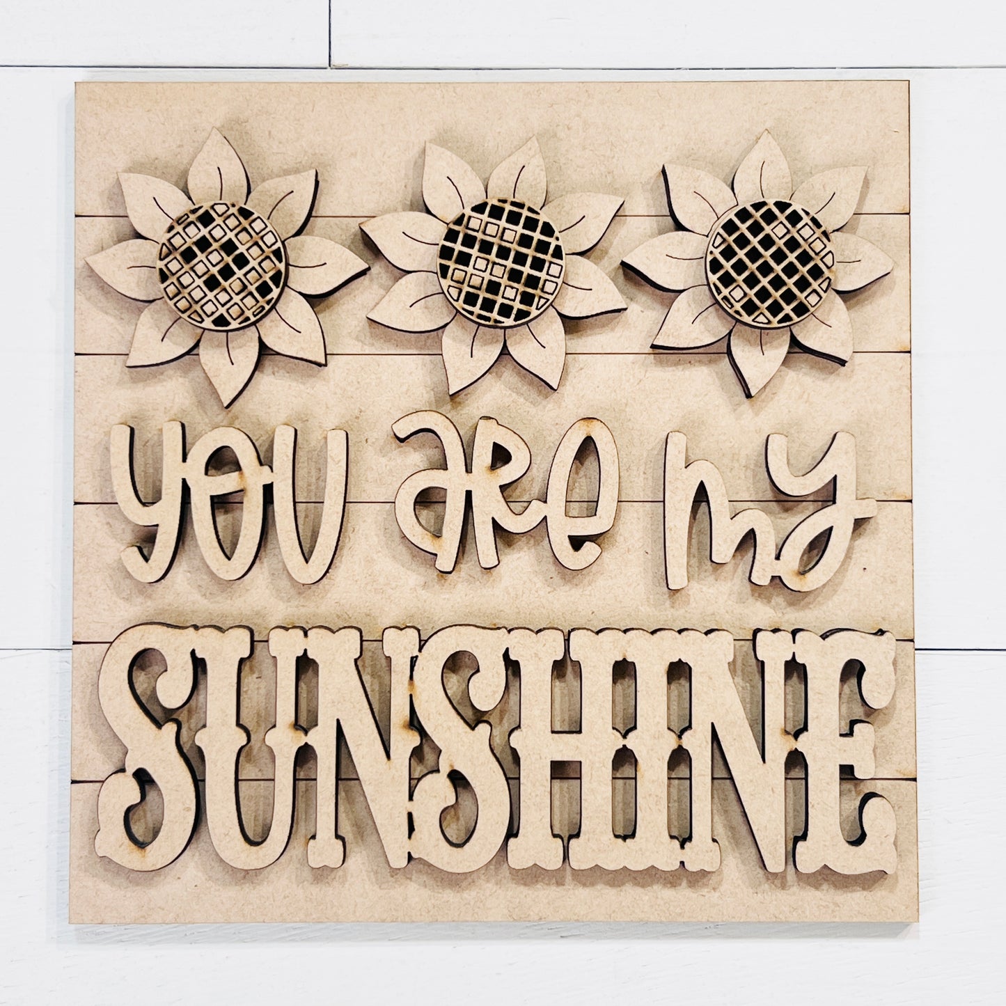 6x6 Sunflower Signs – Sold Individually