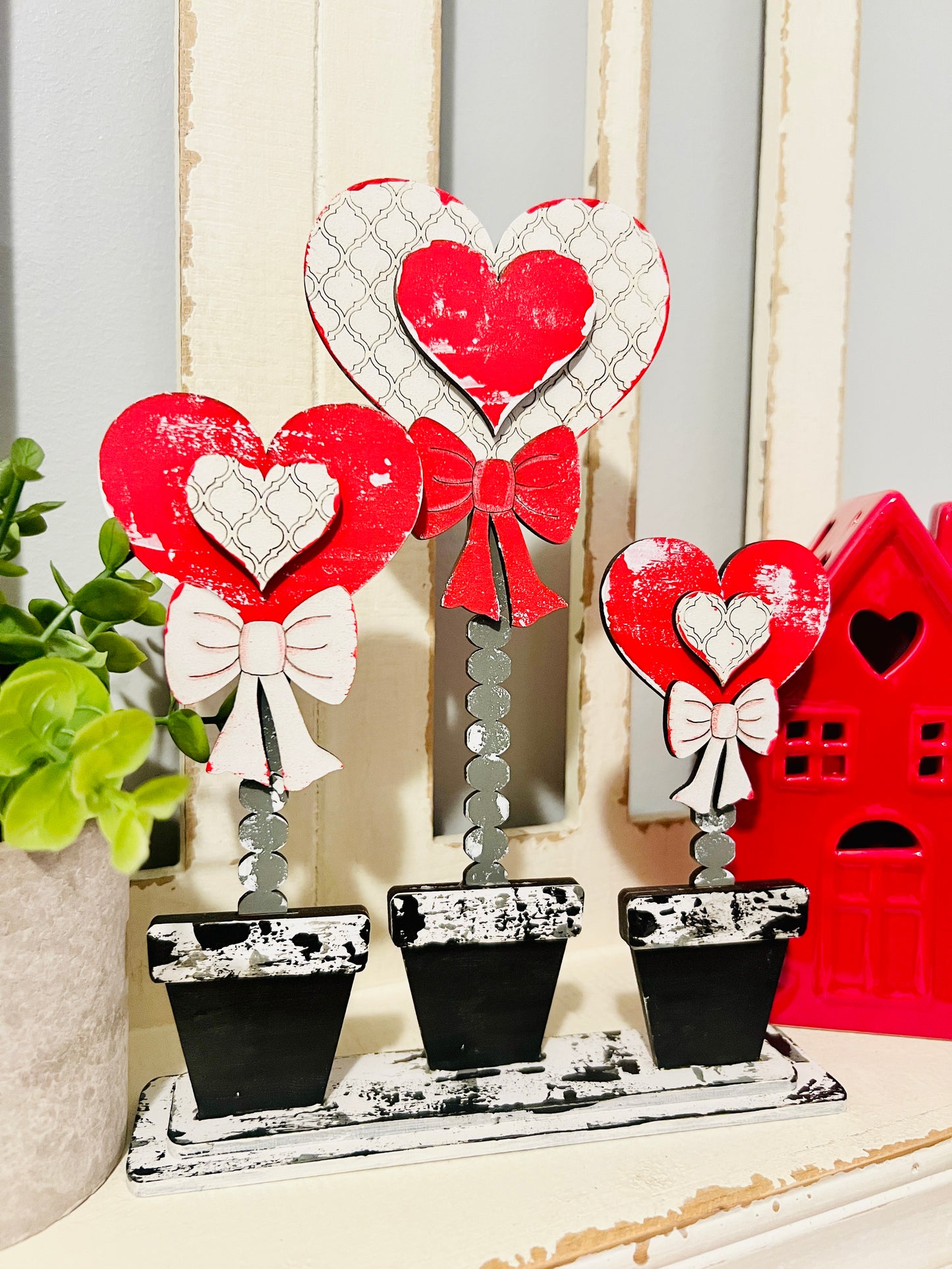 Potted Heart Trio DIY KIT