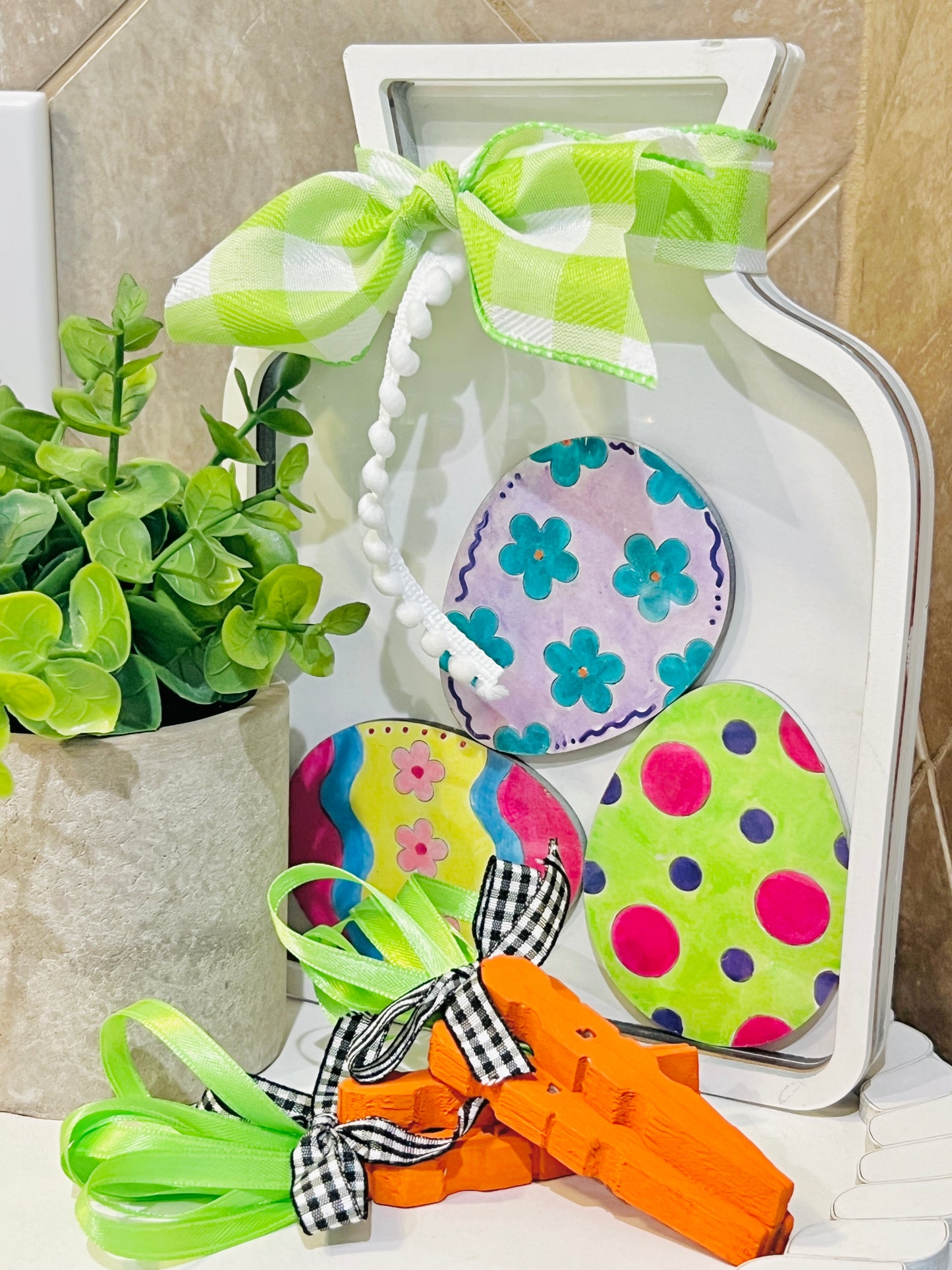 Easter Eggs Set of 5 DIY KIT