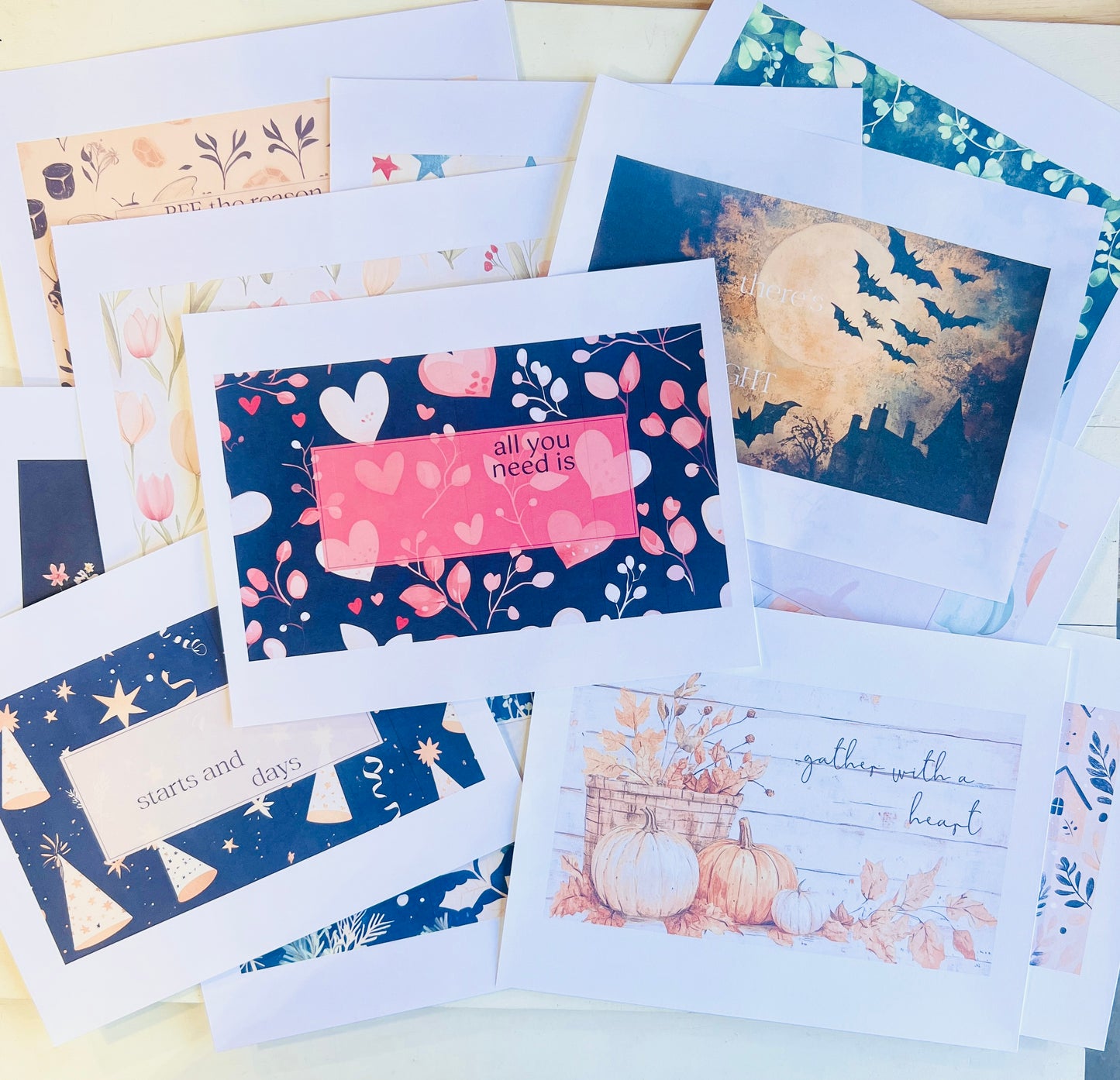Yearly Interchangeable Frames WITH printables