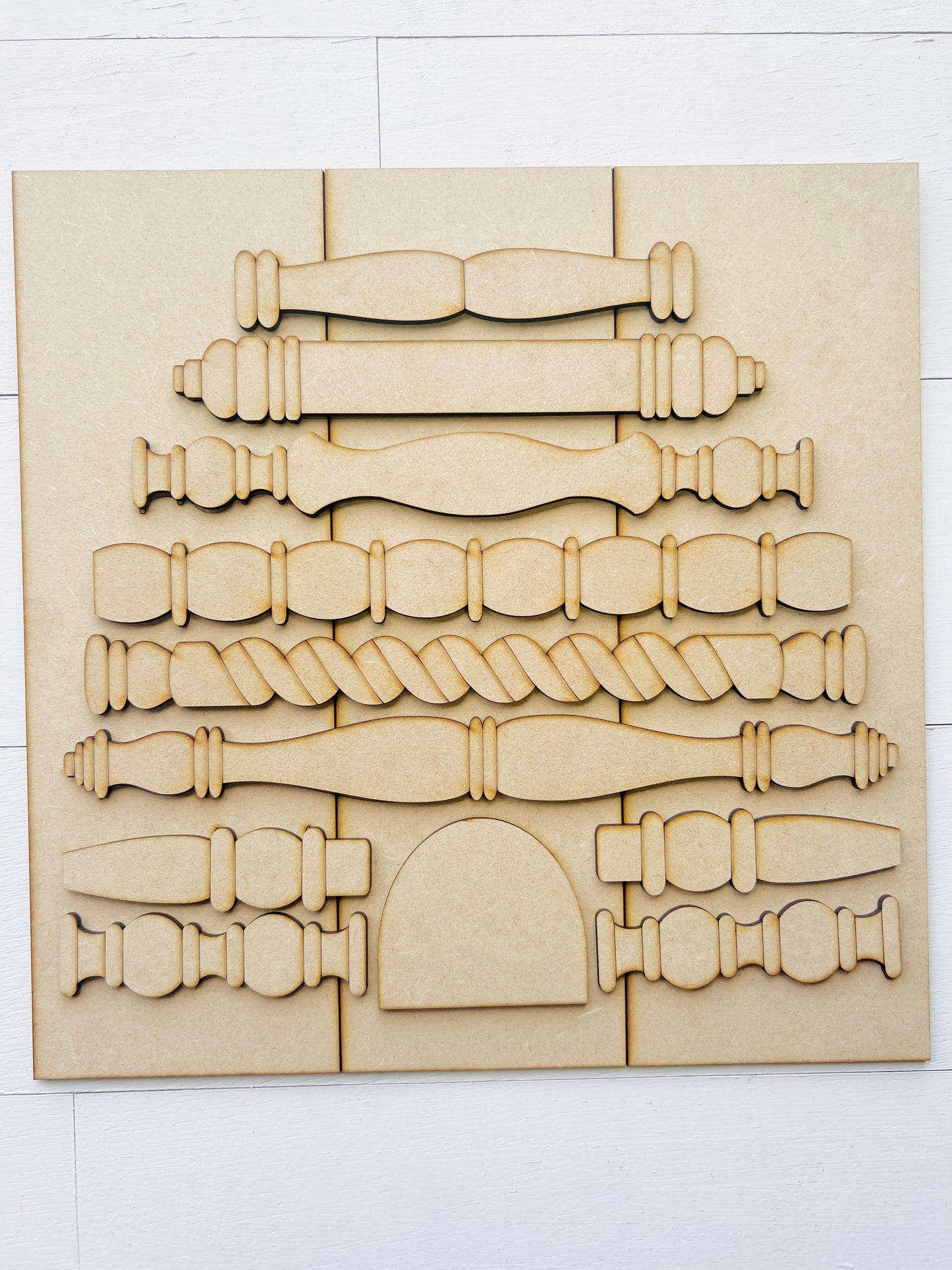 Spindle Beehive Plaque DIY KIT