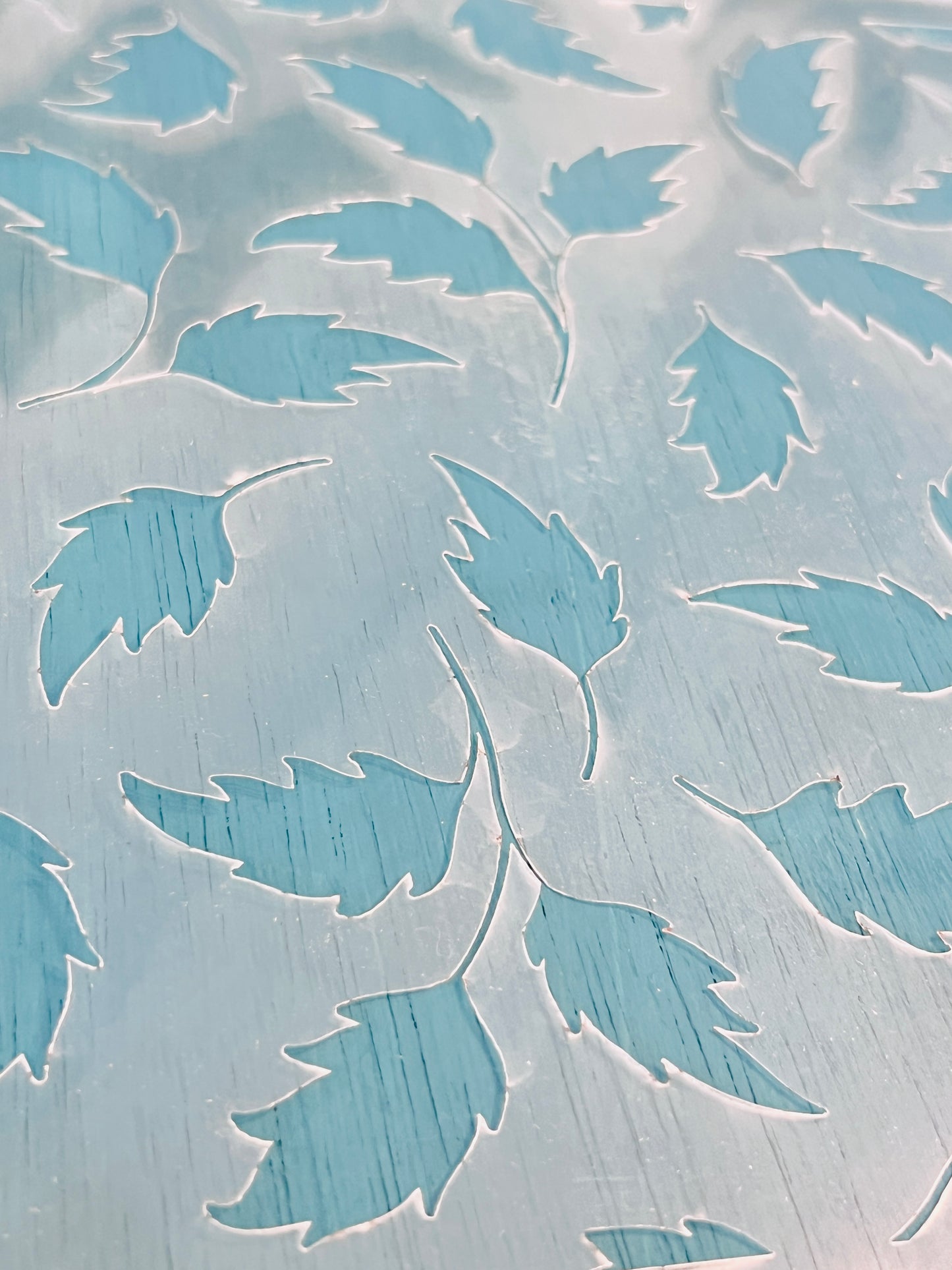 Falling Leaves Stencil
