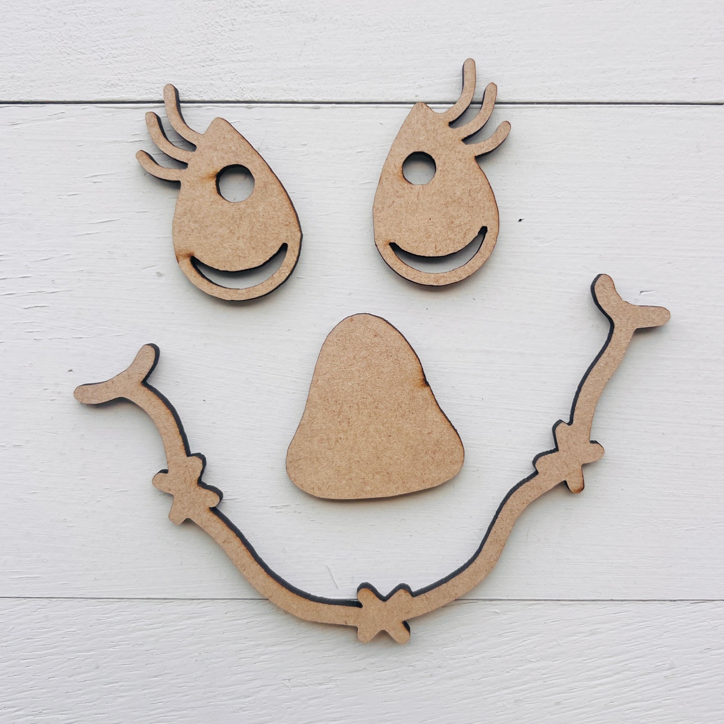 Scarecrow Face Cutout