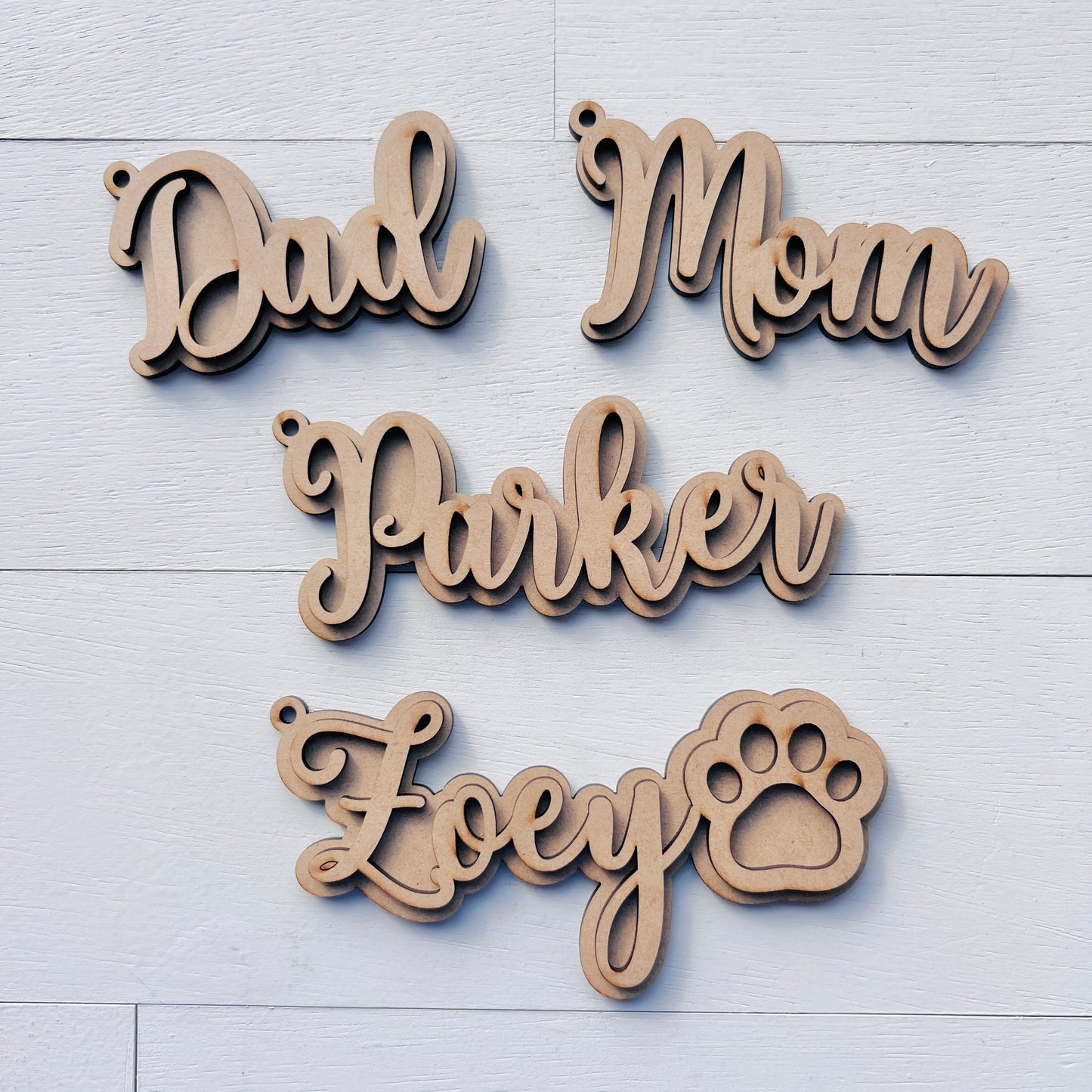 Family Name Tags