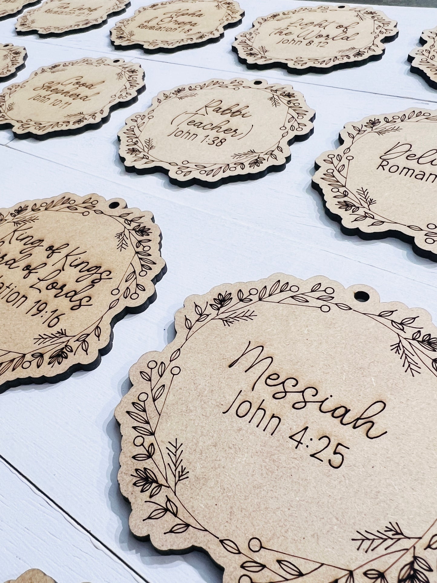 Names of God – Mini Devotional Ornament Set