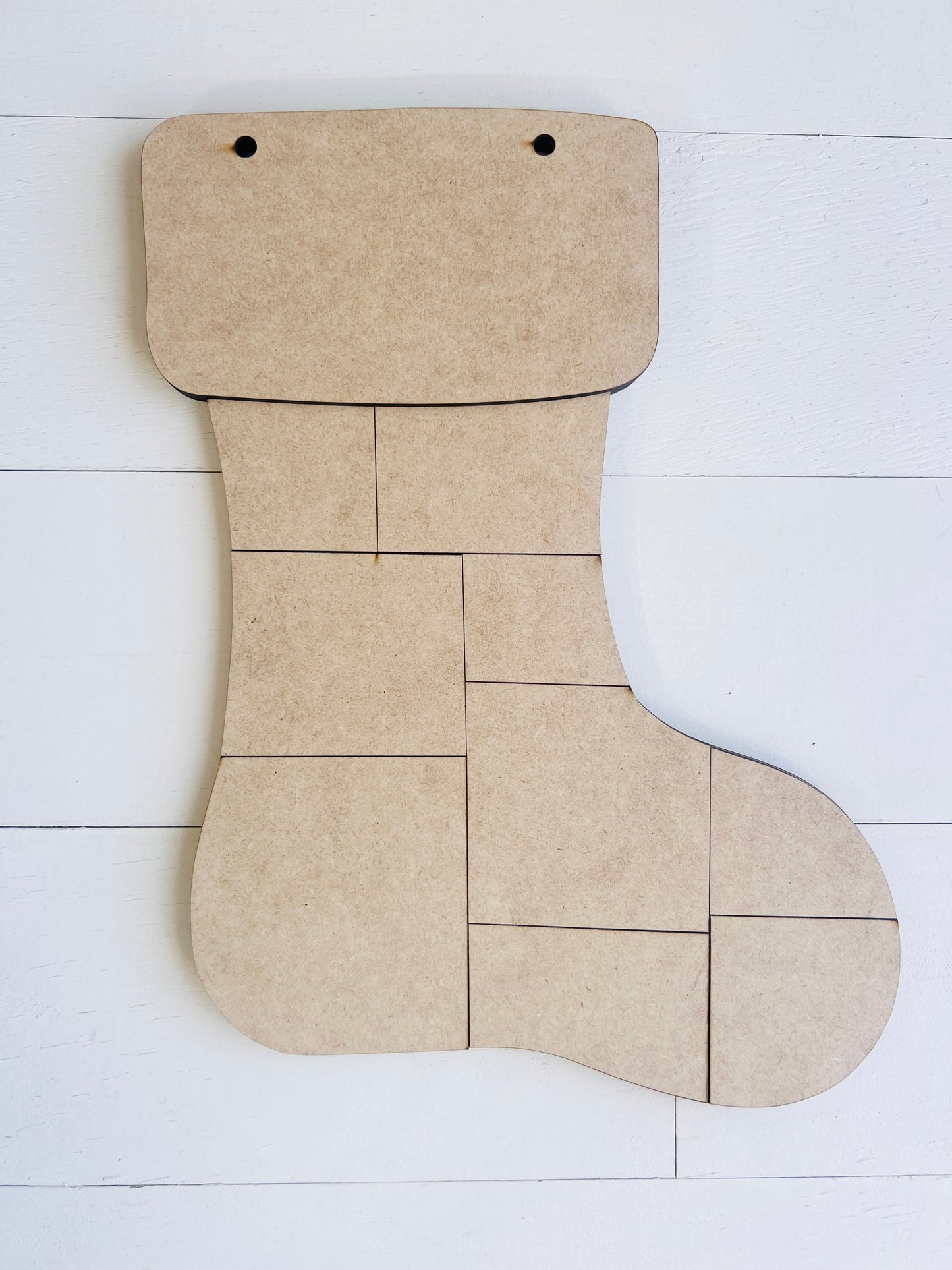 Patchwork Stocking Hanger