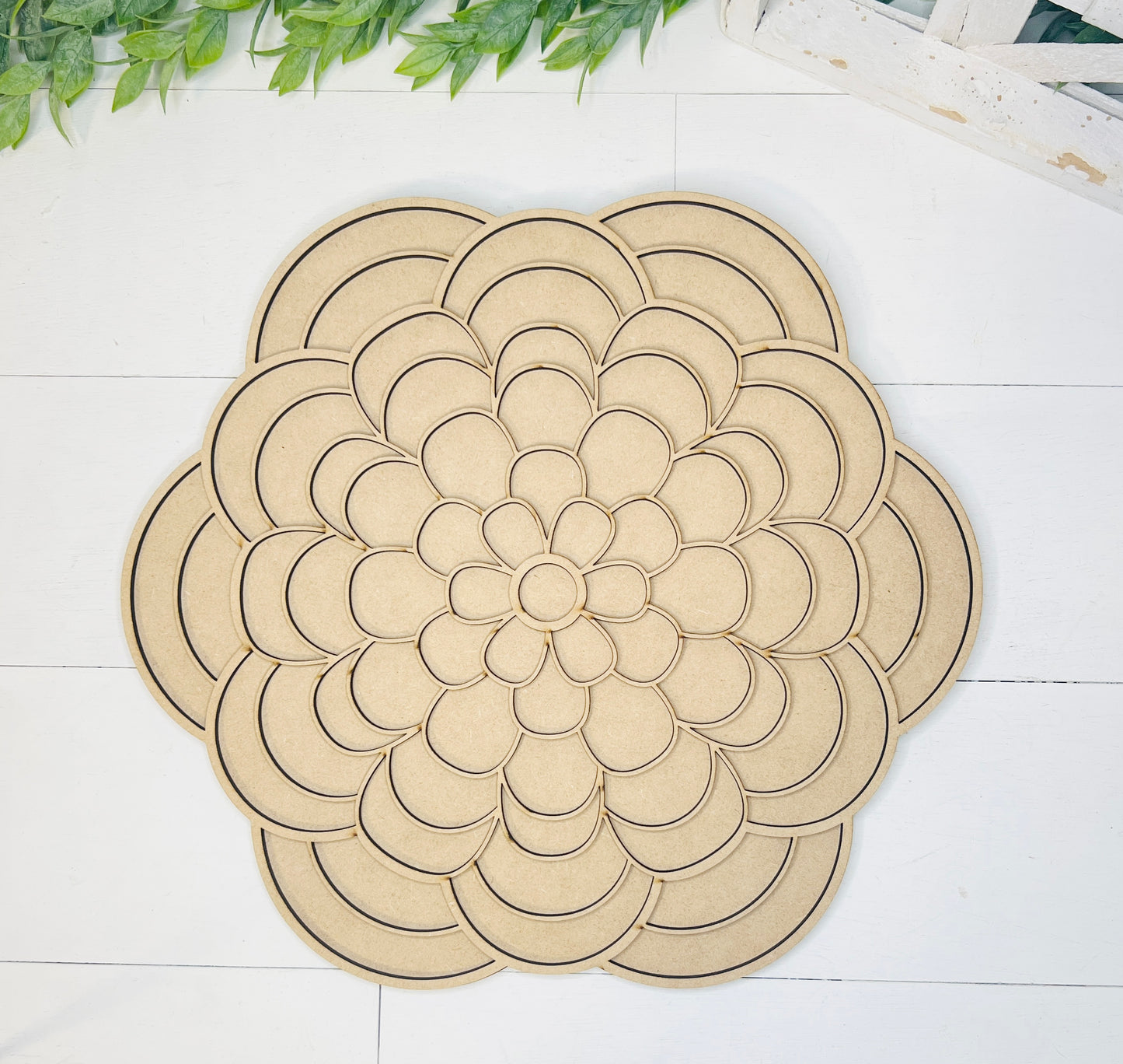 Floral Mandala Layered DIY KIT