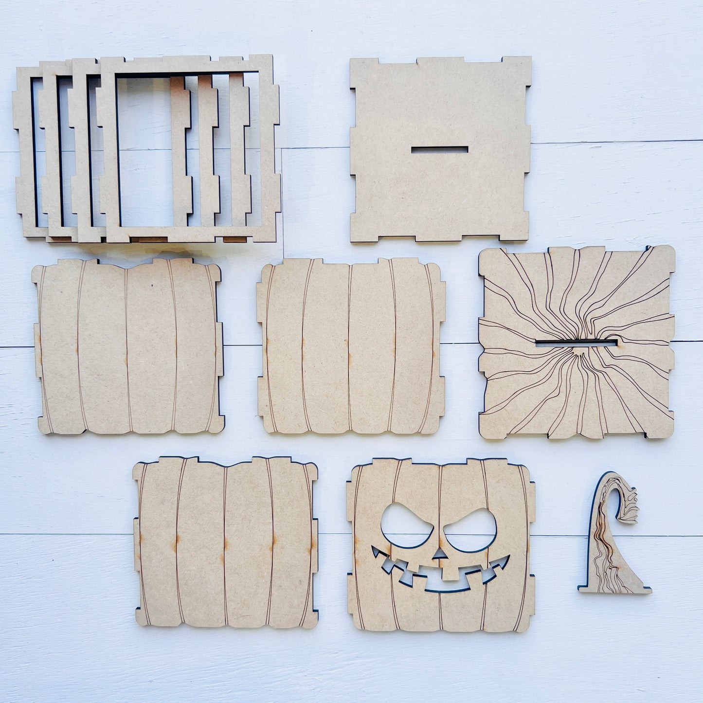 Jack-O-Lantern Box DIY KIT