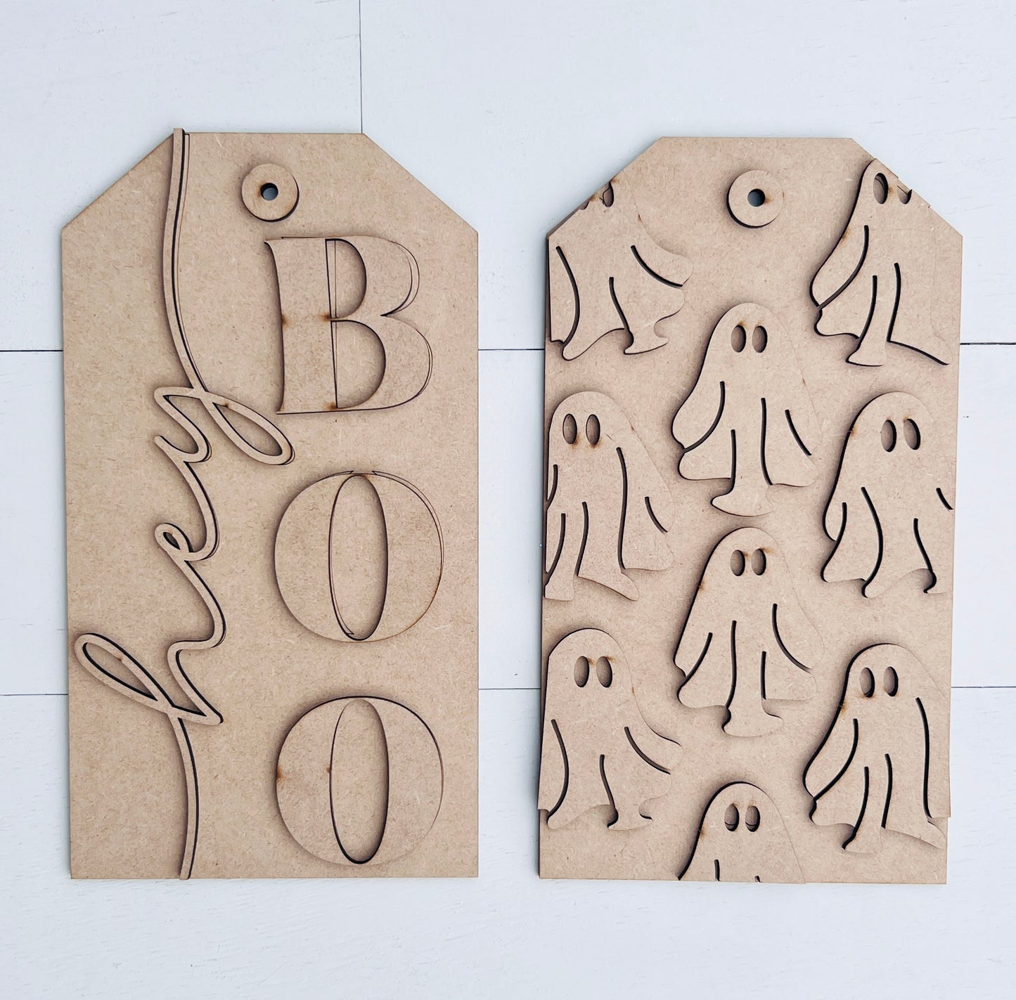 Hey Boo Ghost Tags DIY Kit