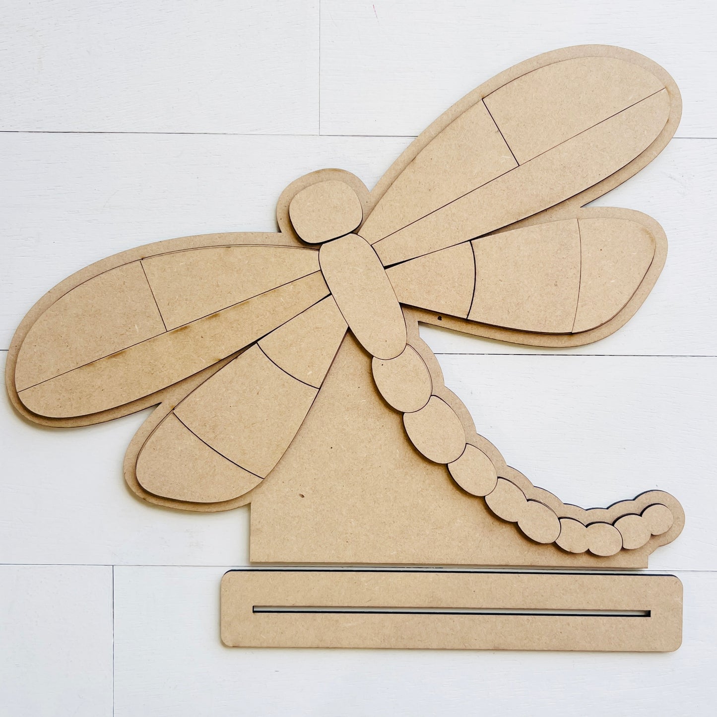 Dragonfly Patchwork Shelf Sitter