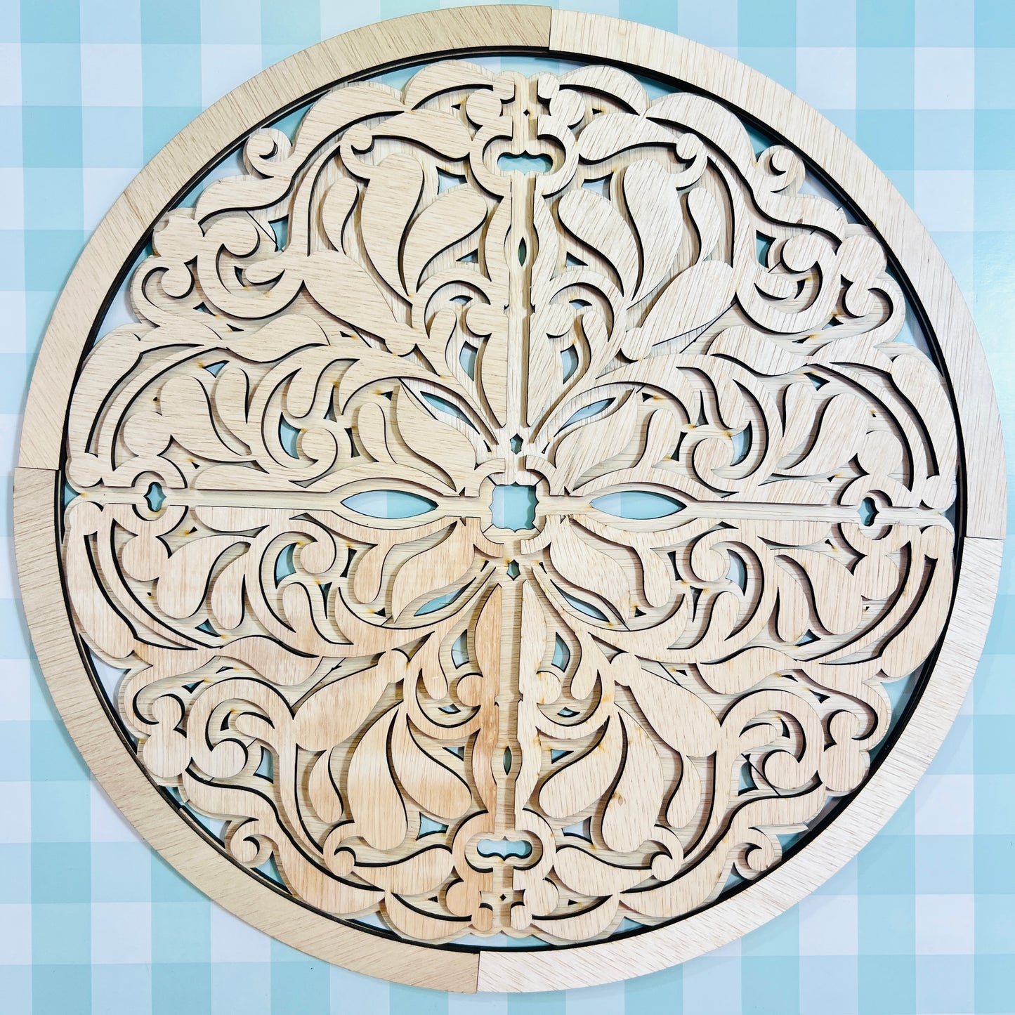 Architectural Circle Wall Plaque DIY KIT