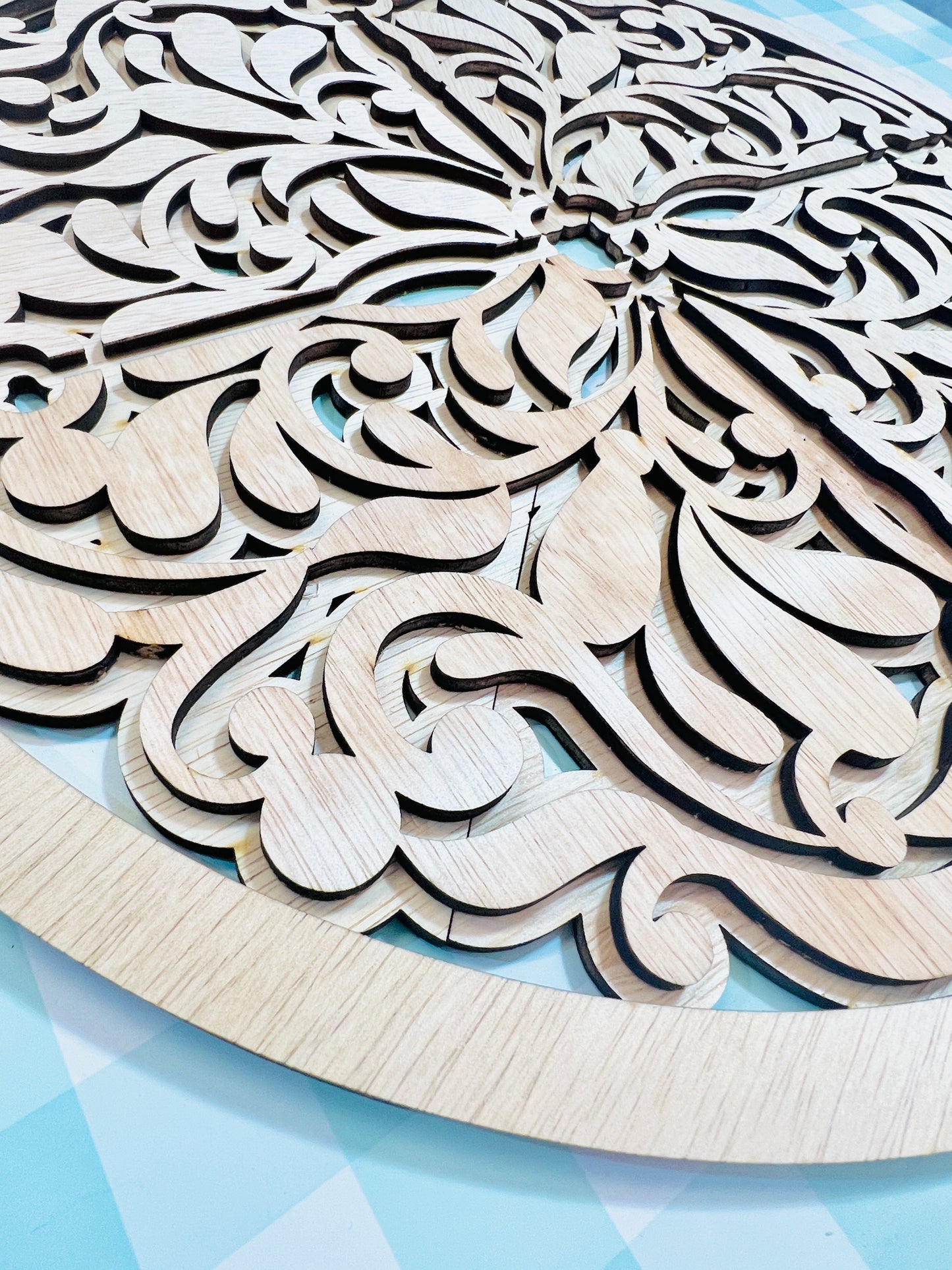 Architectural Circle Wall Plaque DIY KIT
