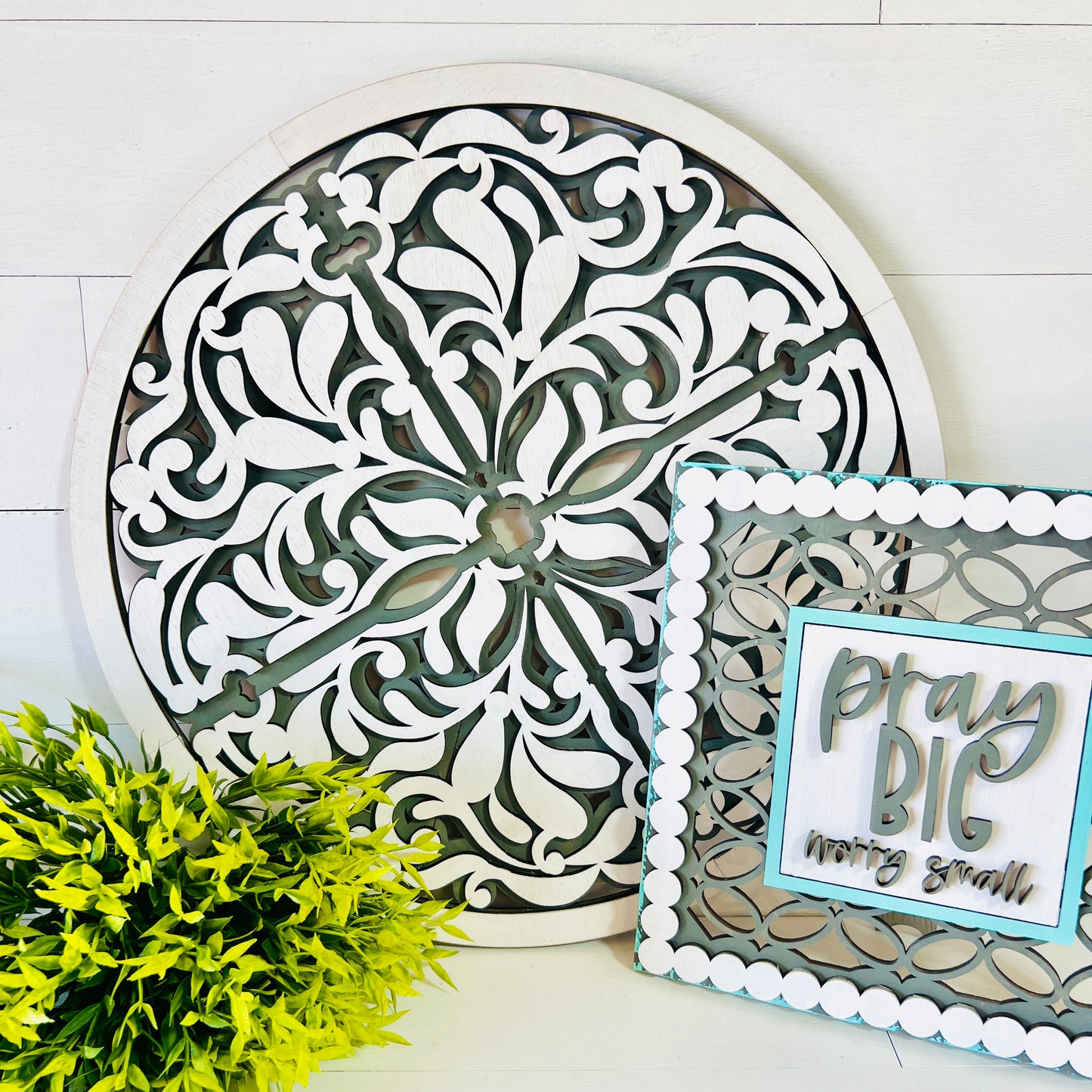 Architectural Circle Wall Plaque DIY KIT