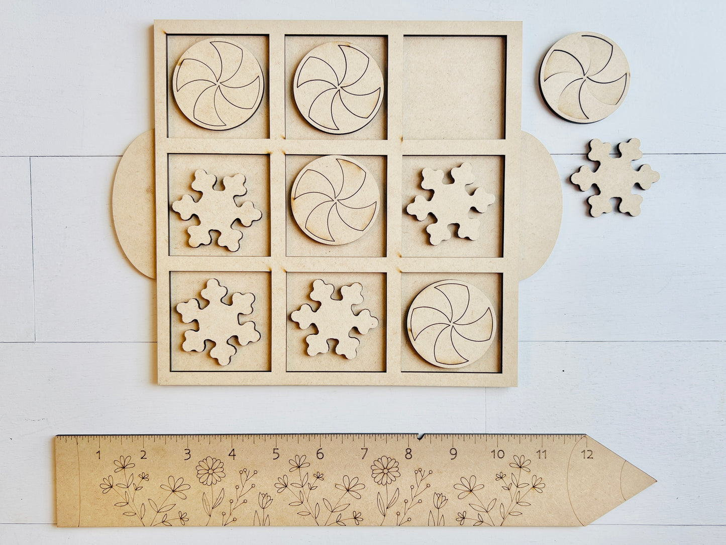 Gingerbread Tic Tac Game