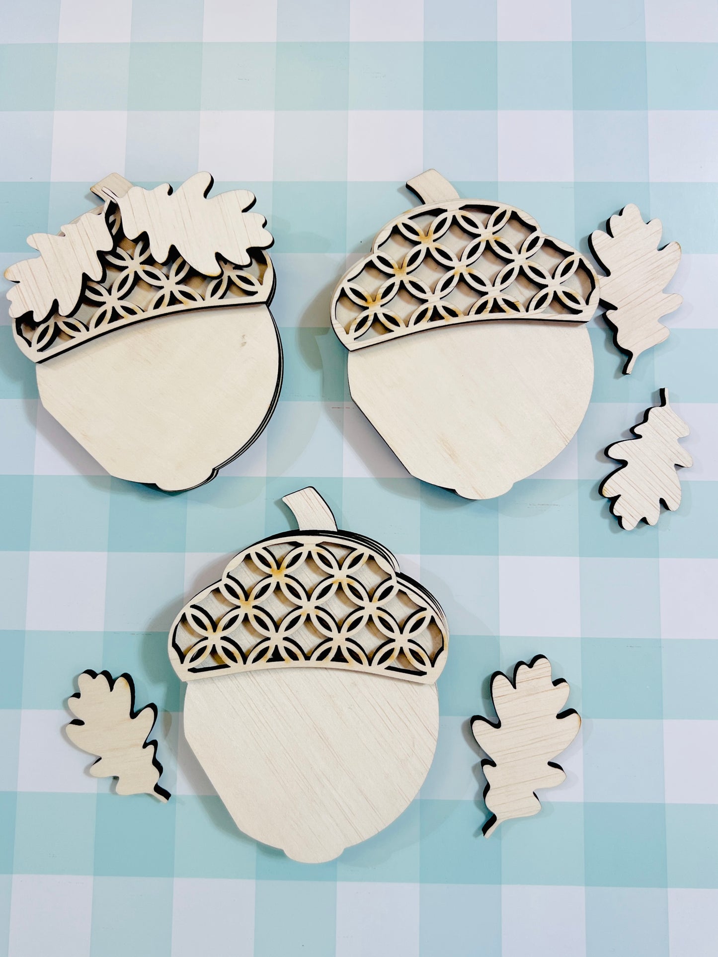 Acorn Shelf Sitter Trio DIY KIT