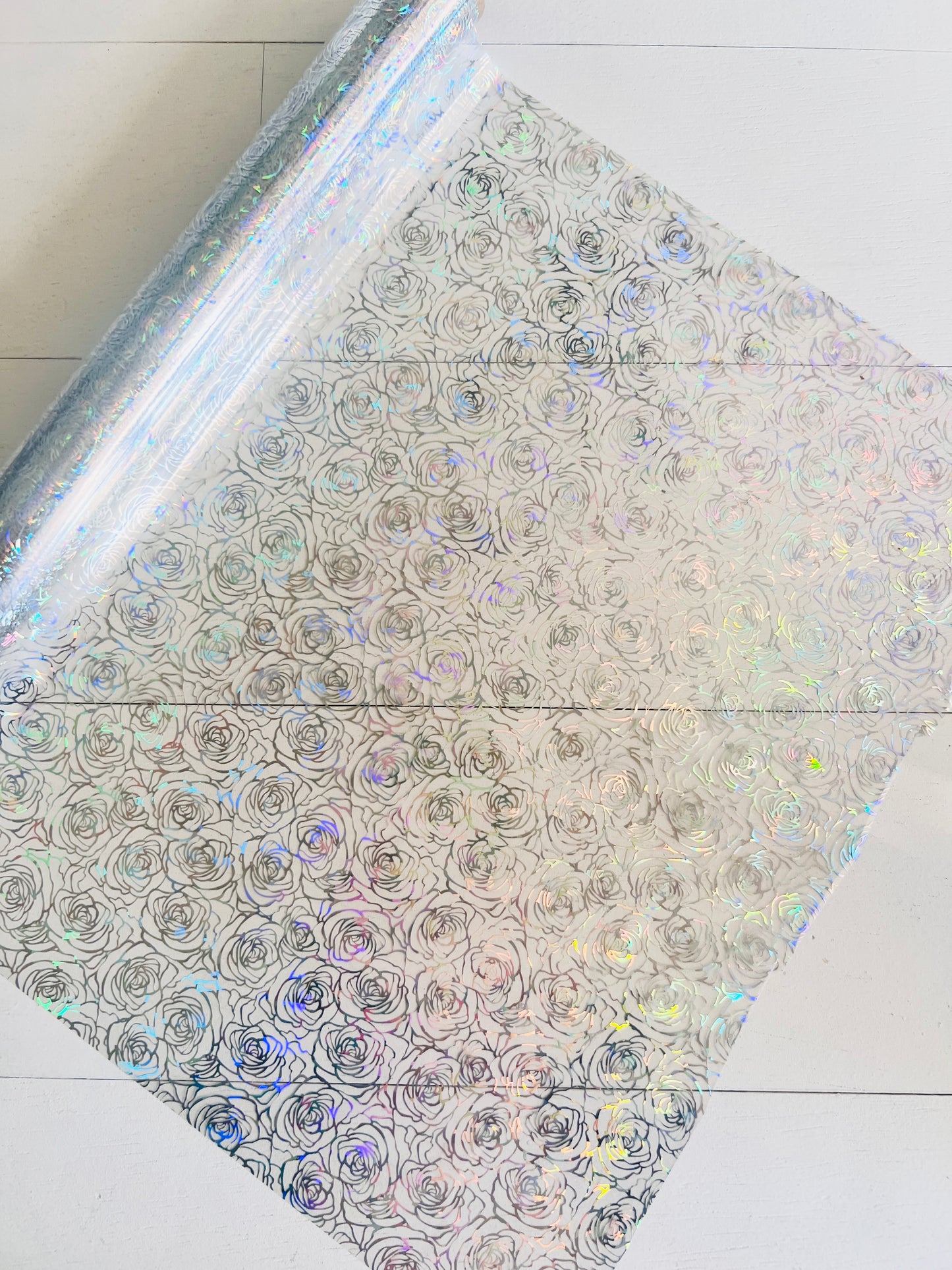 Monroe Hologram Foil - Transparent