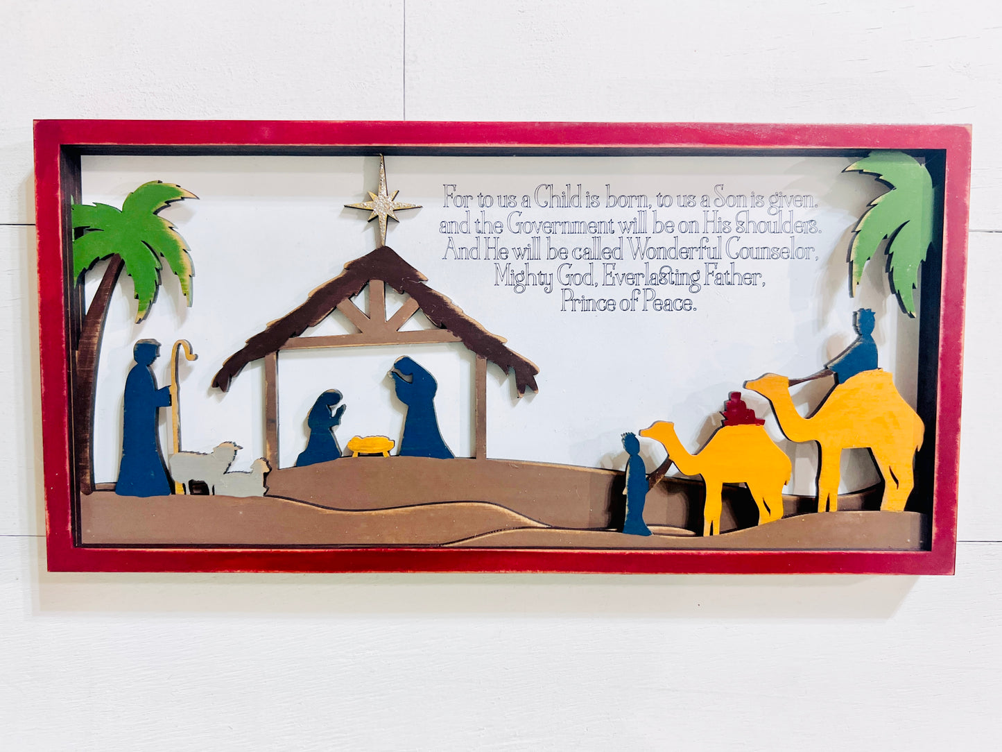 Layered Nativity DIY Kit - 2024 Version