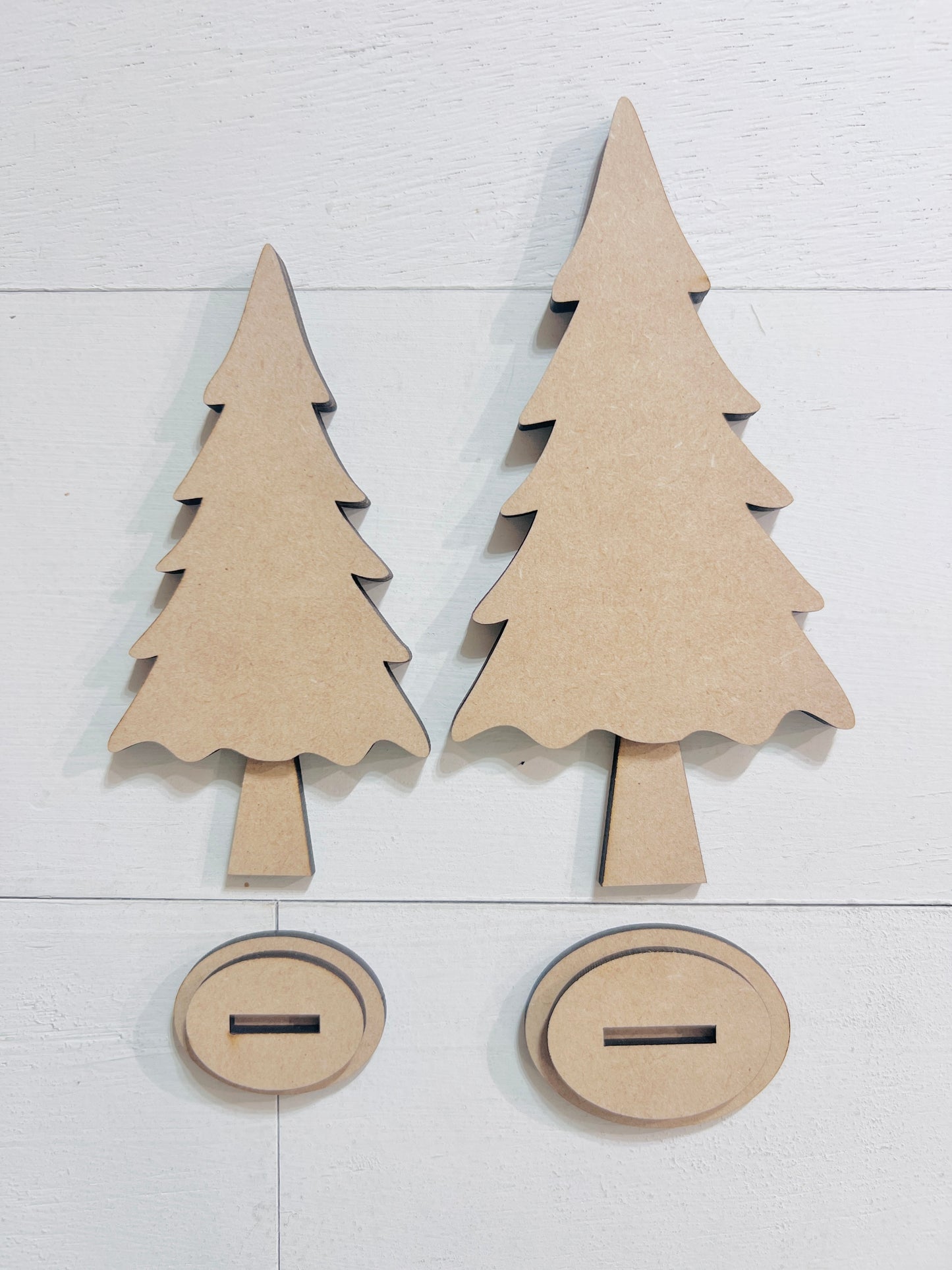 Mini Standing Tree Duo BLANKS