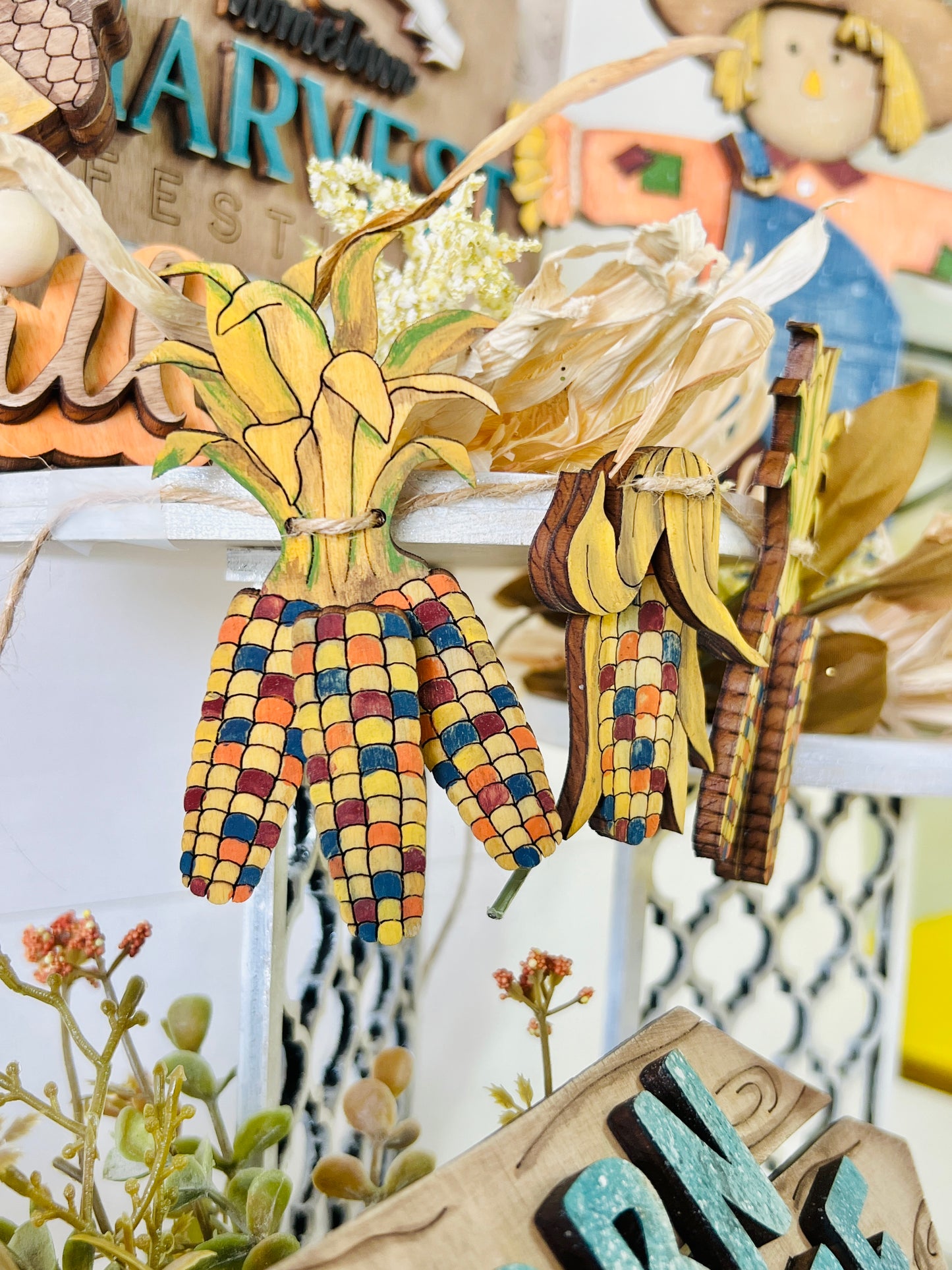 Hometown Harvest Tiered Tray Set WITH Tutorial Videos.