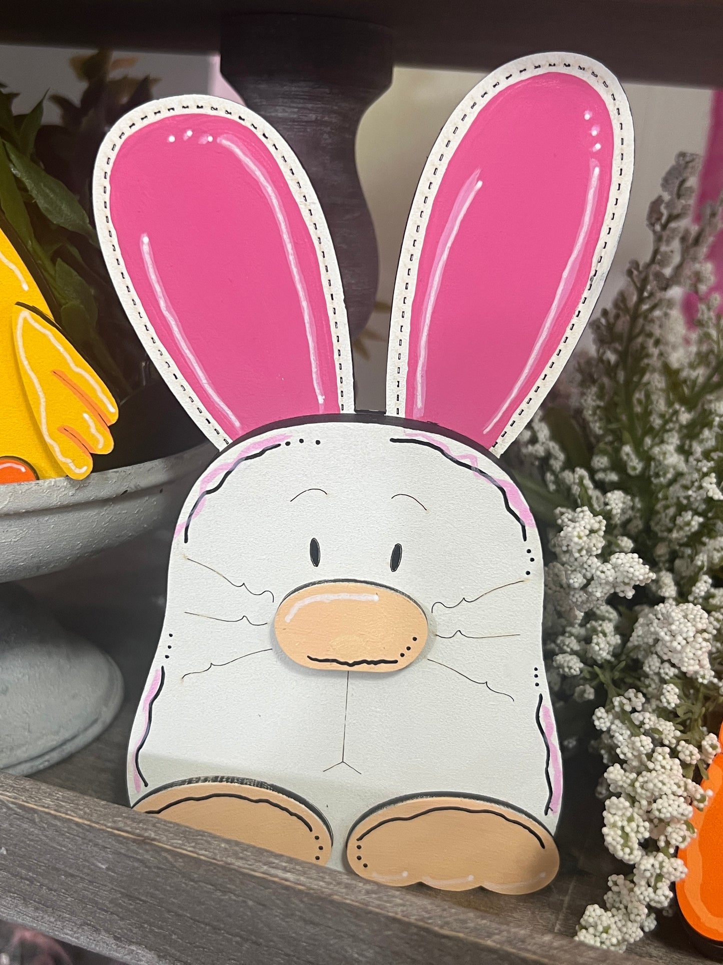Easter Bunny and Chick Trio DIY BLANK