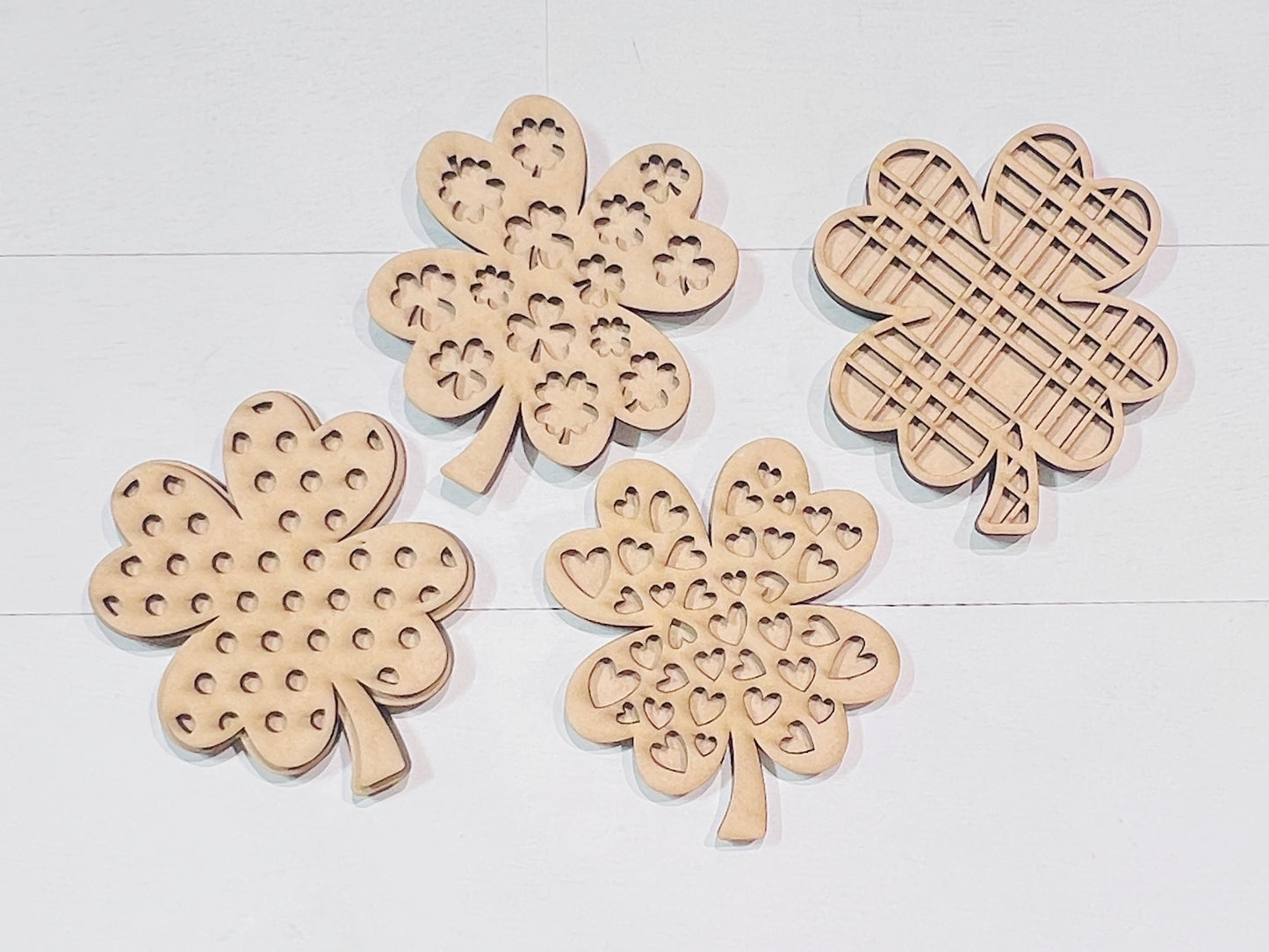 Shamrock Shelf Sitters DIY Blanks