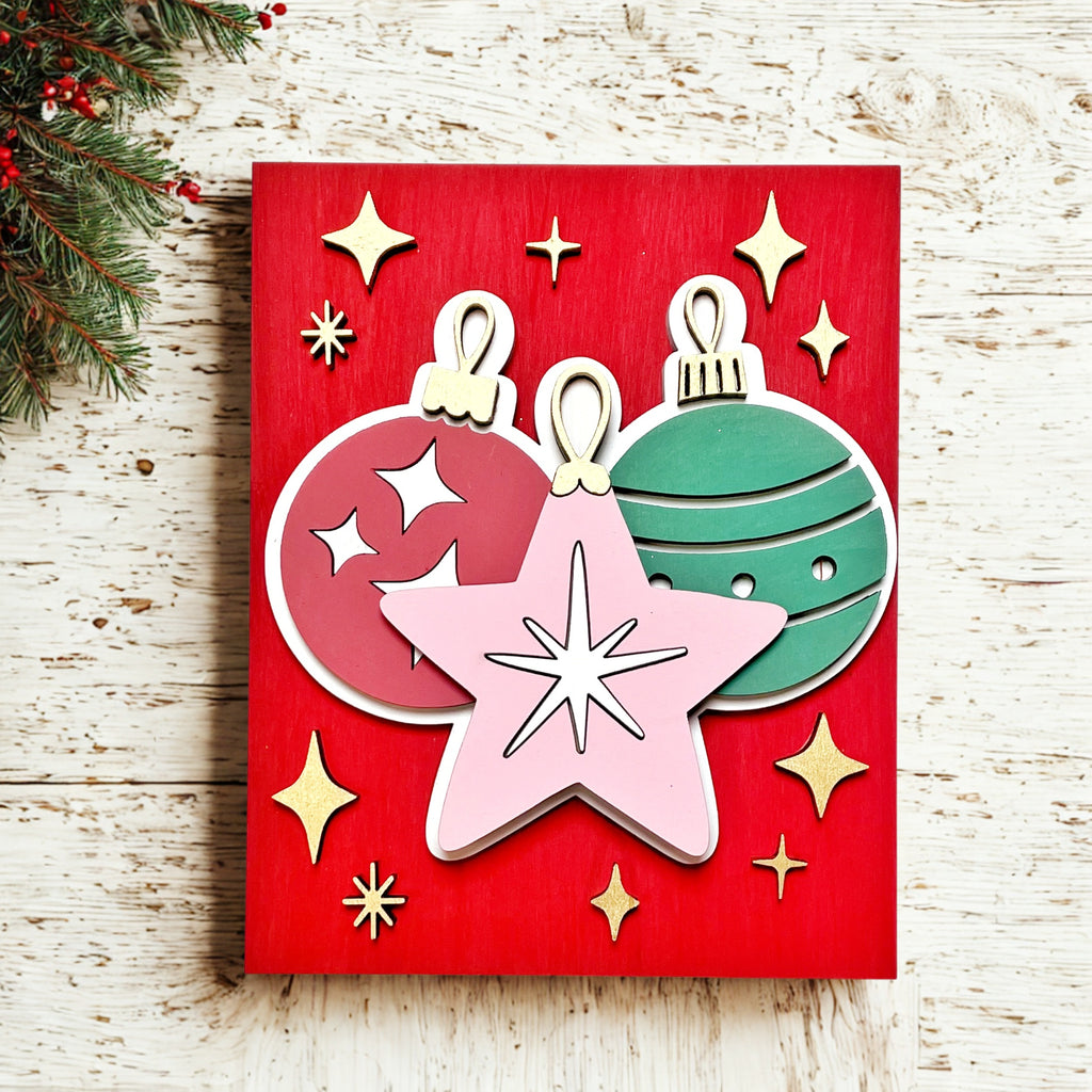 MidCentury Modern Santa Collection