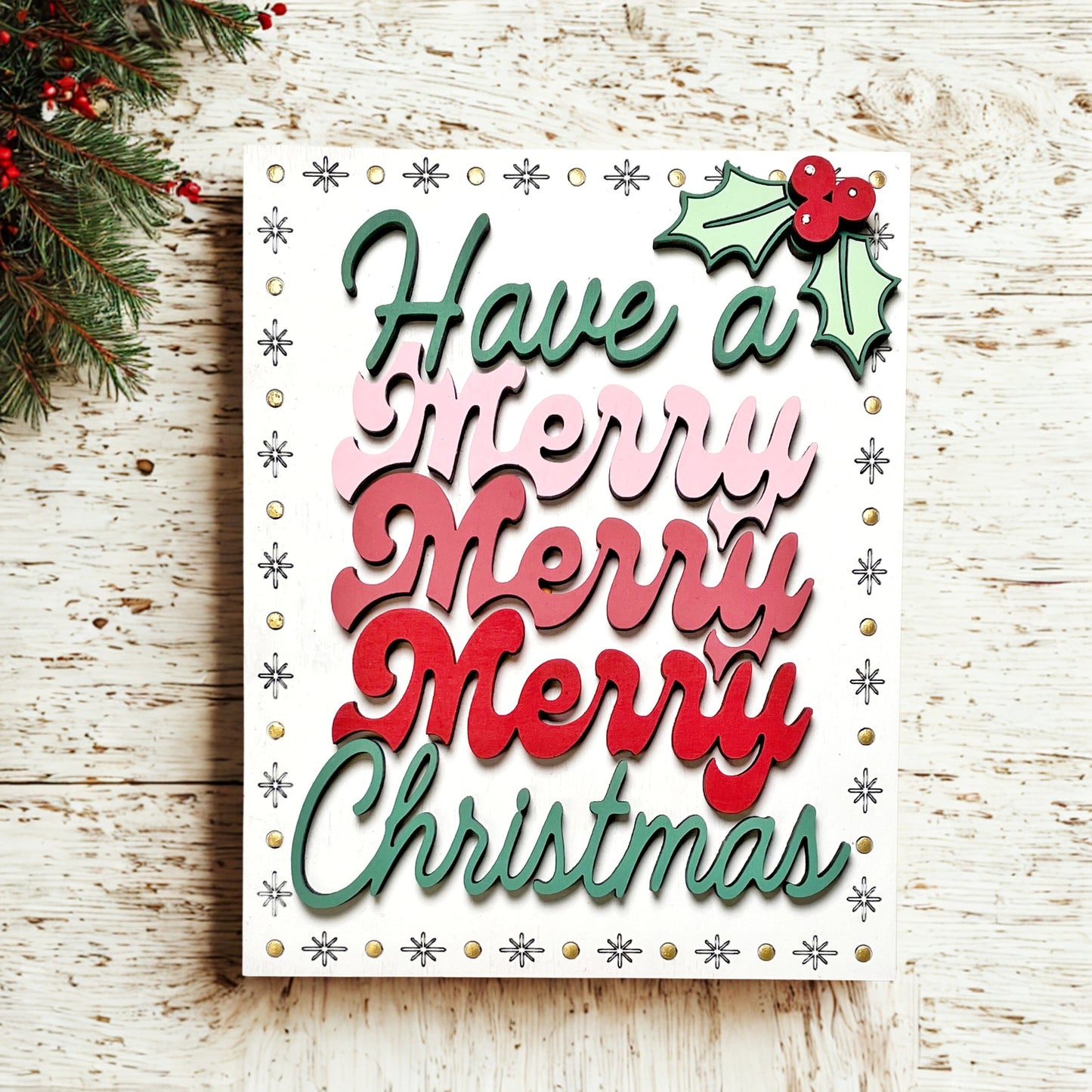 MidCentury Modern Santa Collection