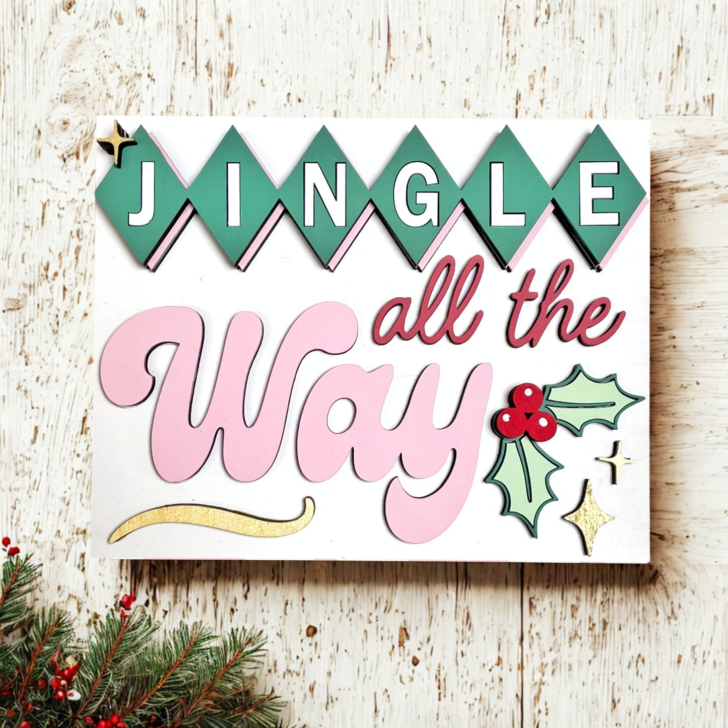 MidCentury Modern Santa Collection