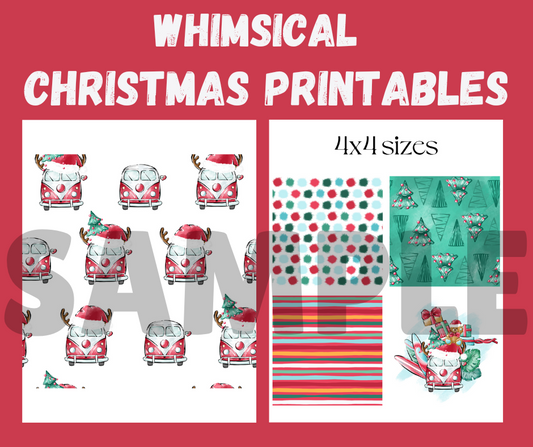 Whimsical Christmas Printables