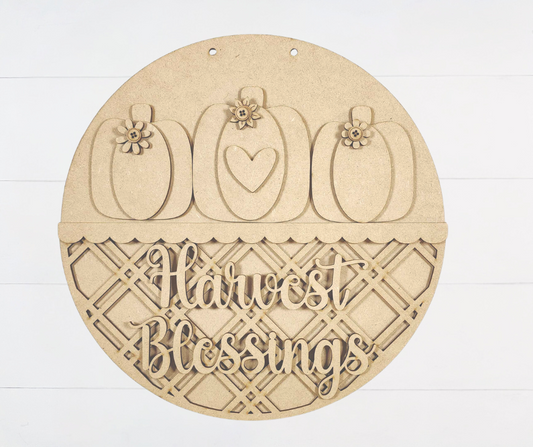 Harvest Blessings Round