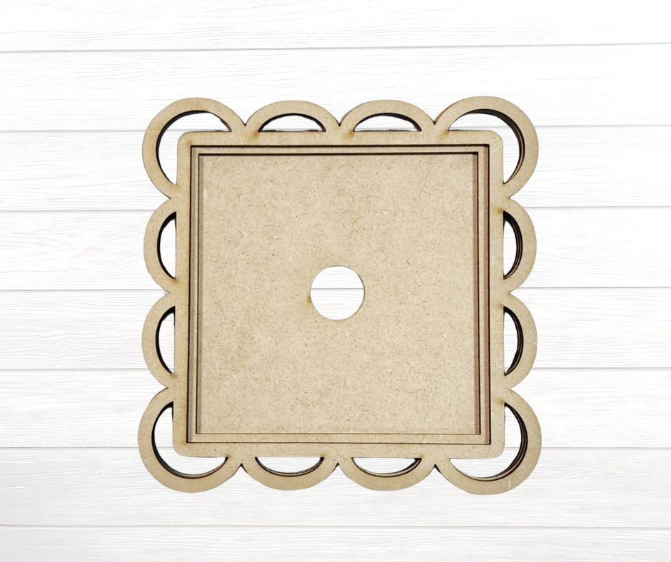 Lace Frame 4" Sign Frame