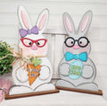 Standing Bunny Couple BLANK - 539