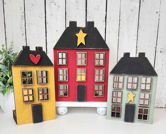 Salt Box Houses DIY KIT