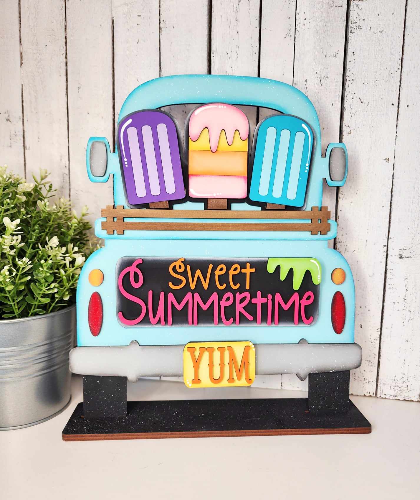 Sweet Summer Time Interchangeable for Truck DIY KIT