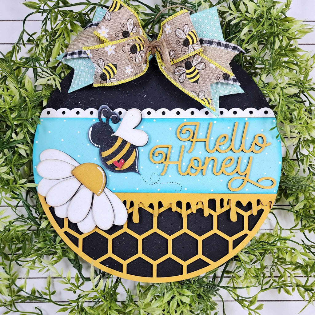 Hello Honey Door Hanger